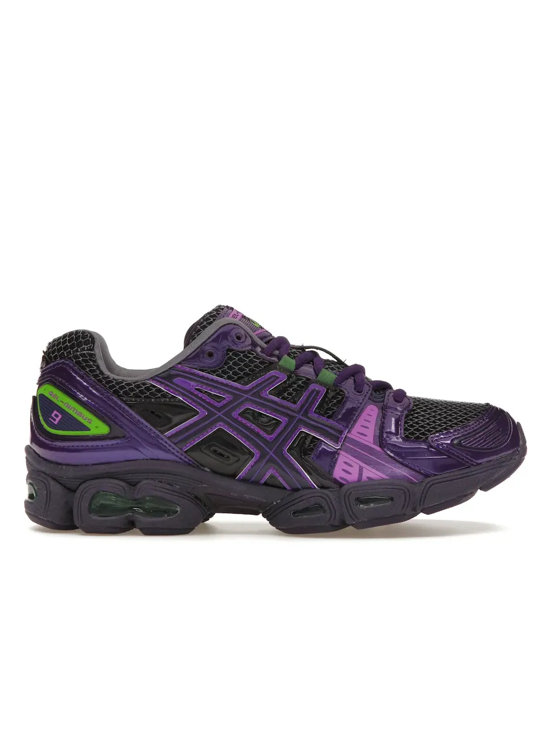 Мужские кроссовки для бега с амортизацией ASICS Gel-Nimbus 9, Night Shade Orchid — изображение 1 из 4