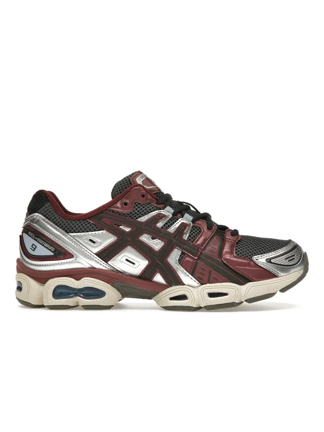 Мужские кроссовки Lifestyle ASICS Gel-Nimbus 9 — изображение 1 из 4, серый/темный