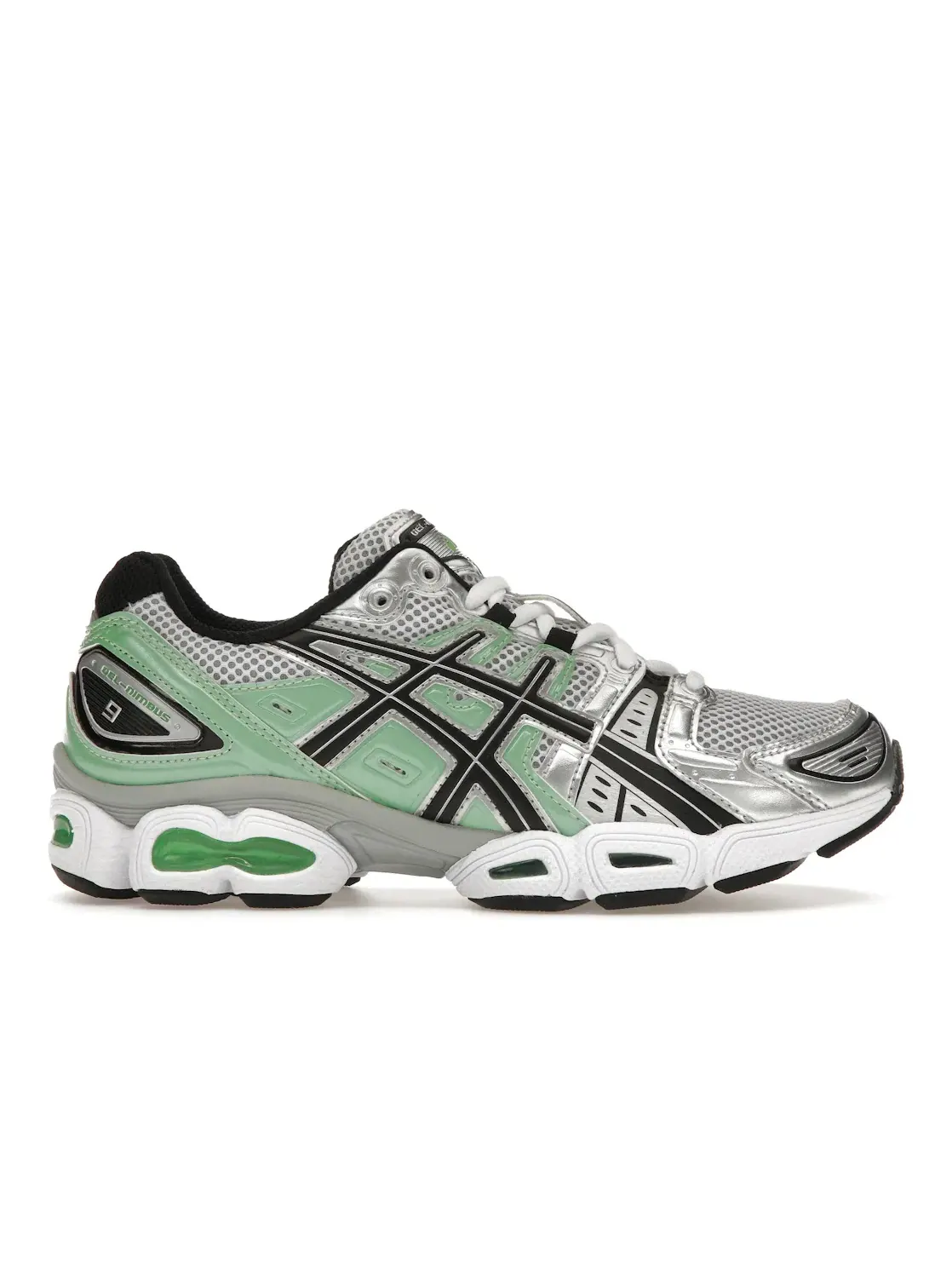 Женские кроссовки Lifestyle ASICS Gel-Nimbus 9 — изображение 1 из 4, белый