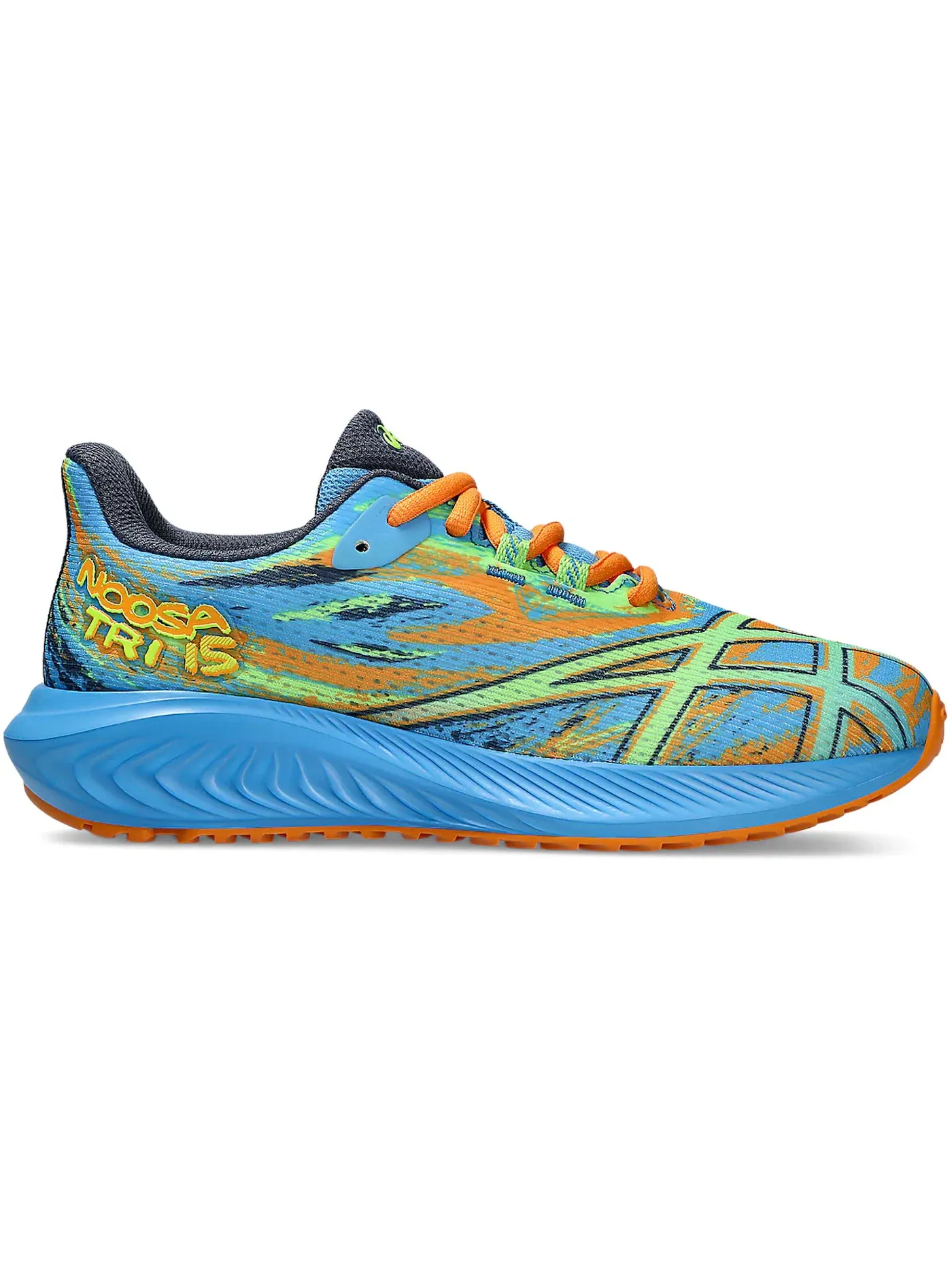 Детские кроссовки для бега с технологией GEL Gel-Noosa Tri 15 ASICS — изображение 1 из 1, желтый