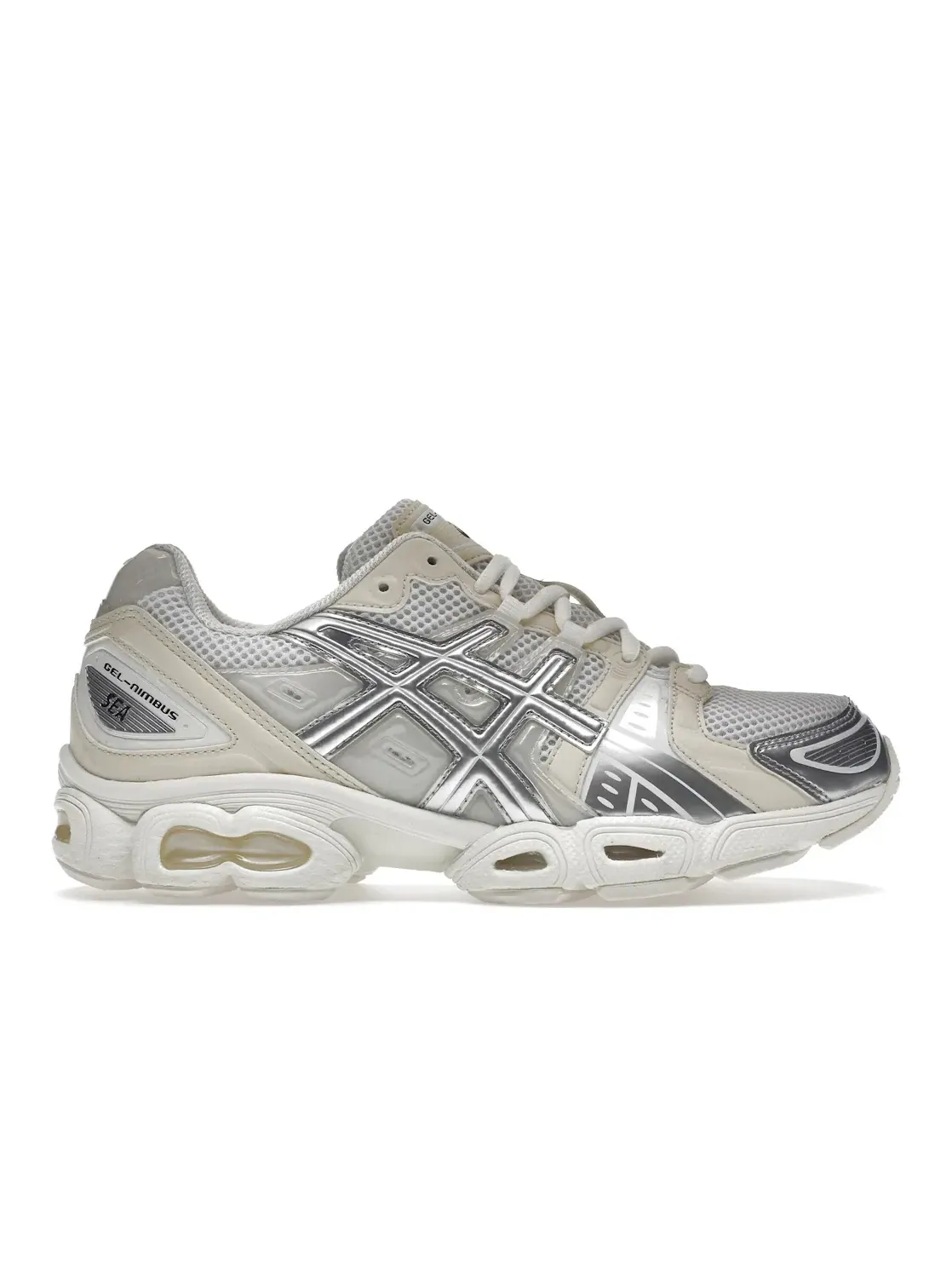 Мужские кроссовки Lifestyle ASICS Gel-Nimbus 9 — изображение 1 из 4, белый/серебристый