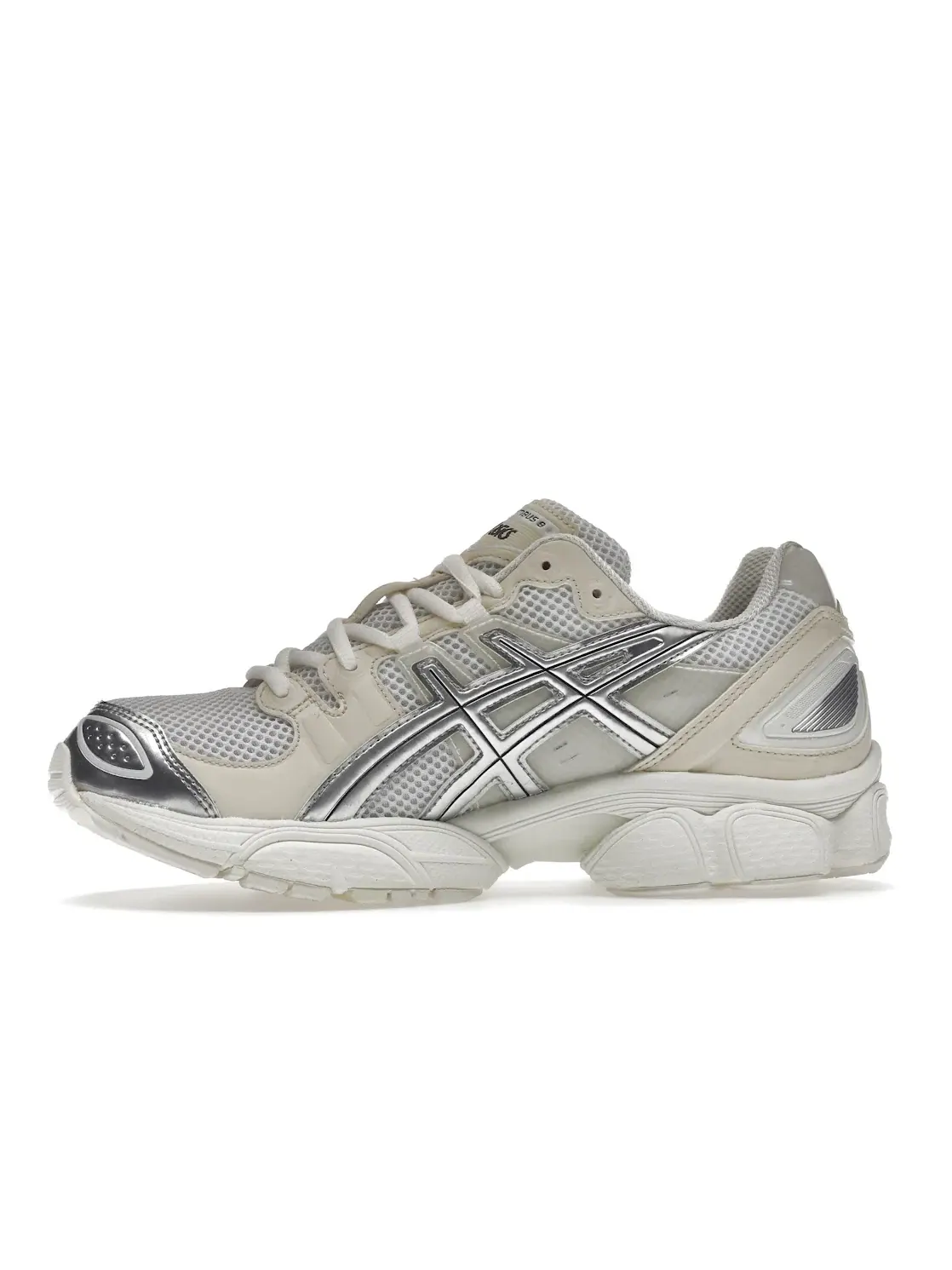 Мужские кроссовки Lifestyle ASICS Gel-Nimbus 9 — изображение 3 из 4, белый/серебристый