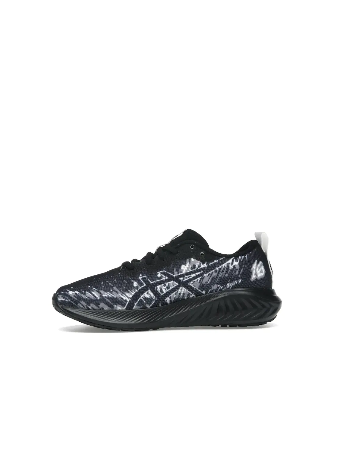 Детские кроссовки для бега с амортизацией ASICS Gel-Noosa Tri 16 — изображение 3 из 4, черный/белый