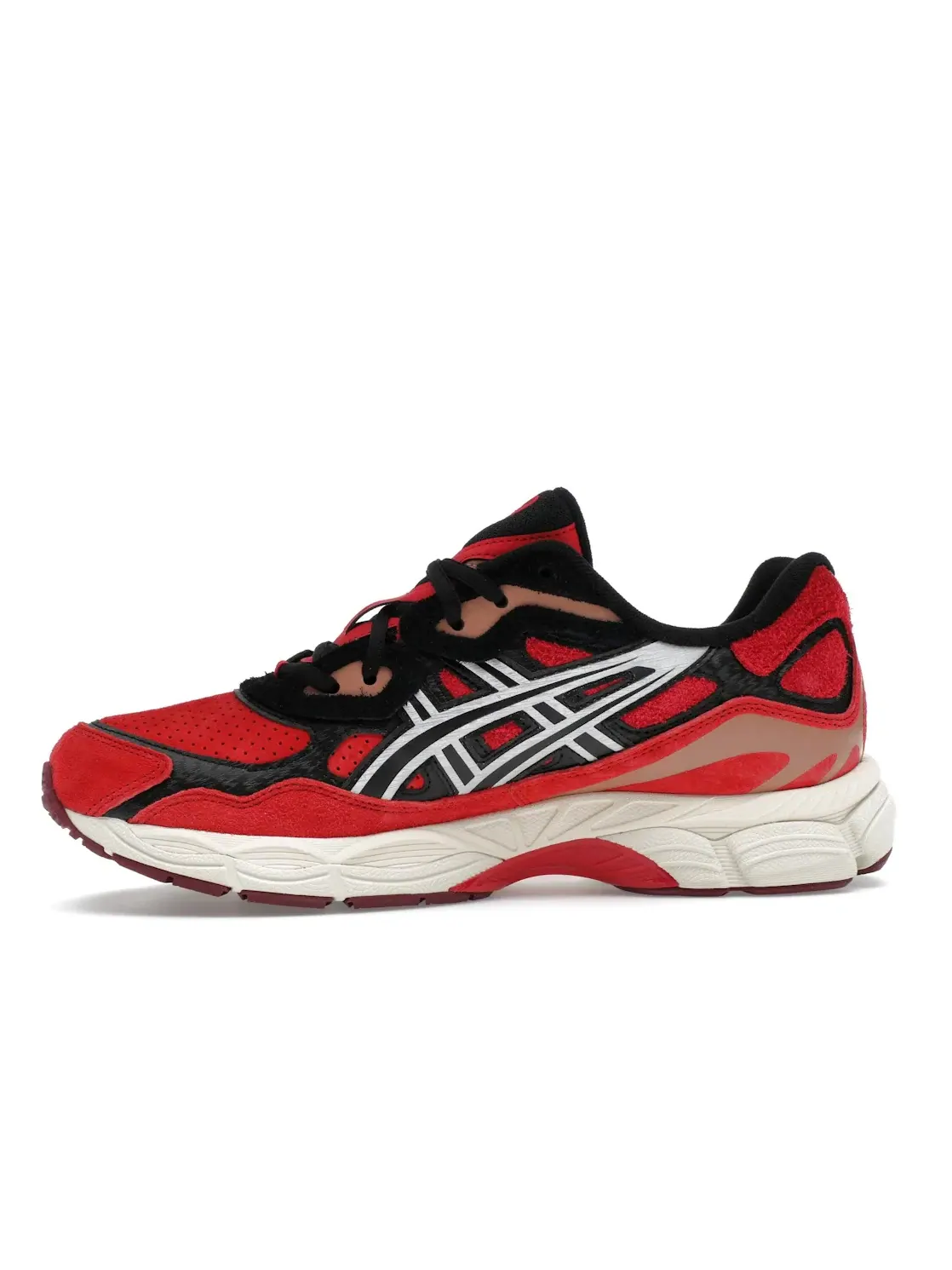 Мужские кроссовки Lifestyle с коллаборацией BLEACH ASICS Gel-NYC — изображение 3 из 4, красный/черный/кремовый