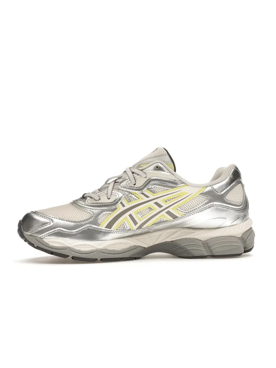 Женские кроссовки Lifestyle ASICS Gel-NYC — изображение 3 из 4, белый/желтый