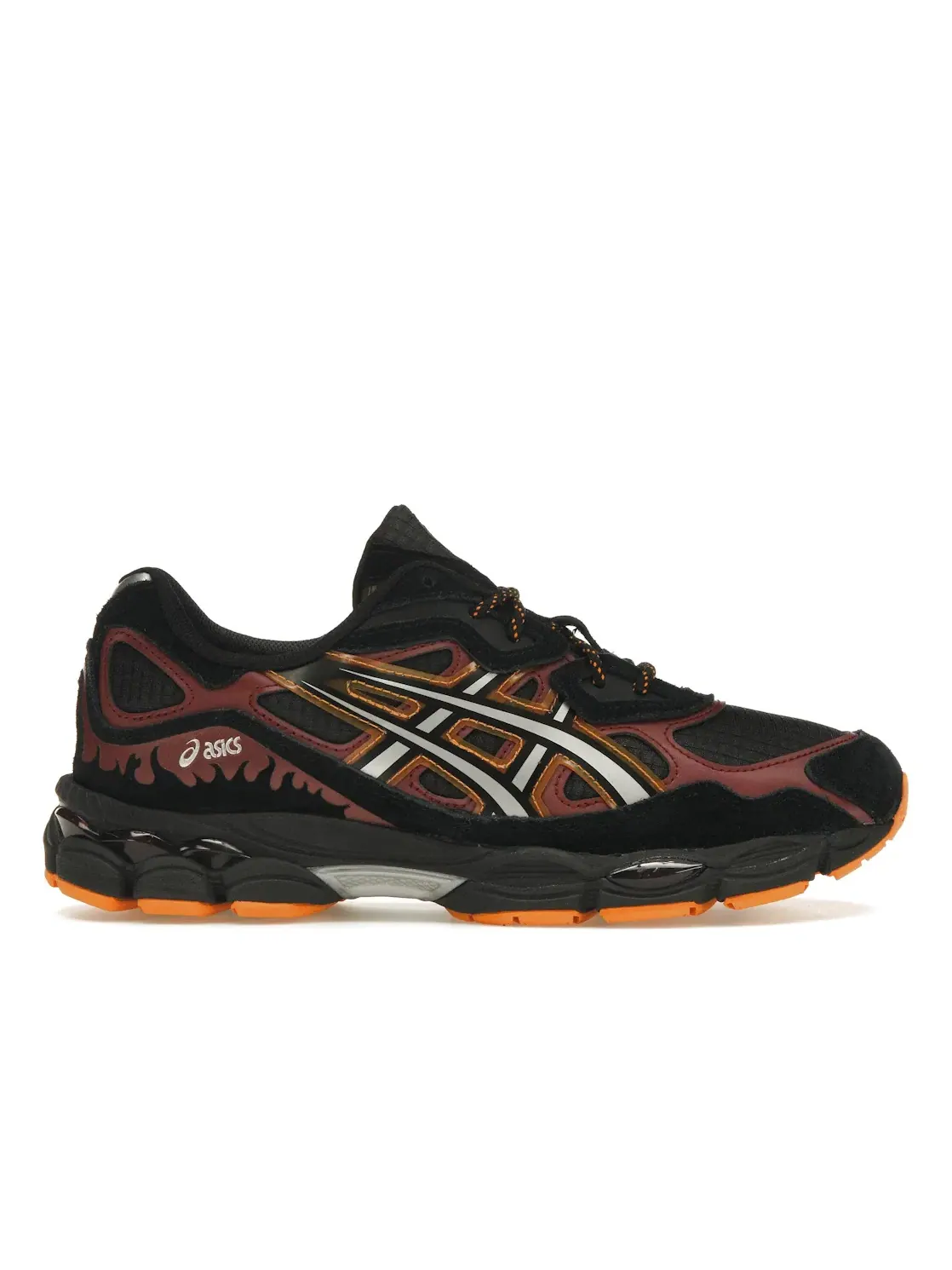 Мужские кроссовки Lifestyle ASICS Gel-NYC ASICS — изображение 1 из 4, черный/бордовый
