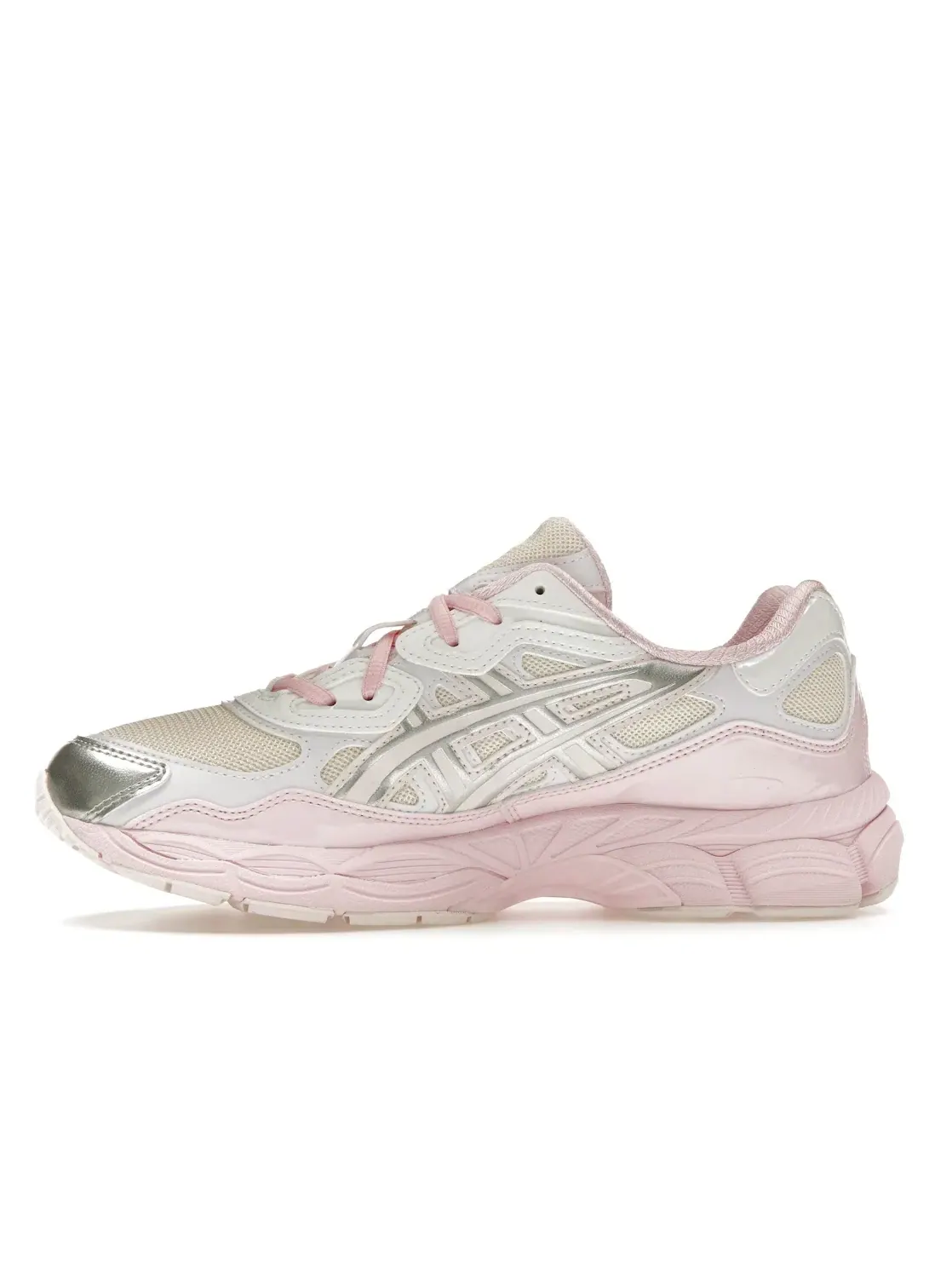 Кроссовки для мужчин с коллаборацией Kicki Yang Zhang ASICS Gel-NYC — изображение 3 из 4, кремовый серебристый
