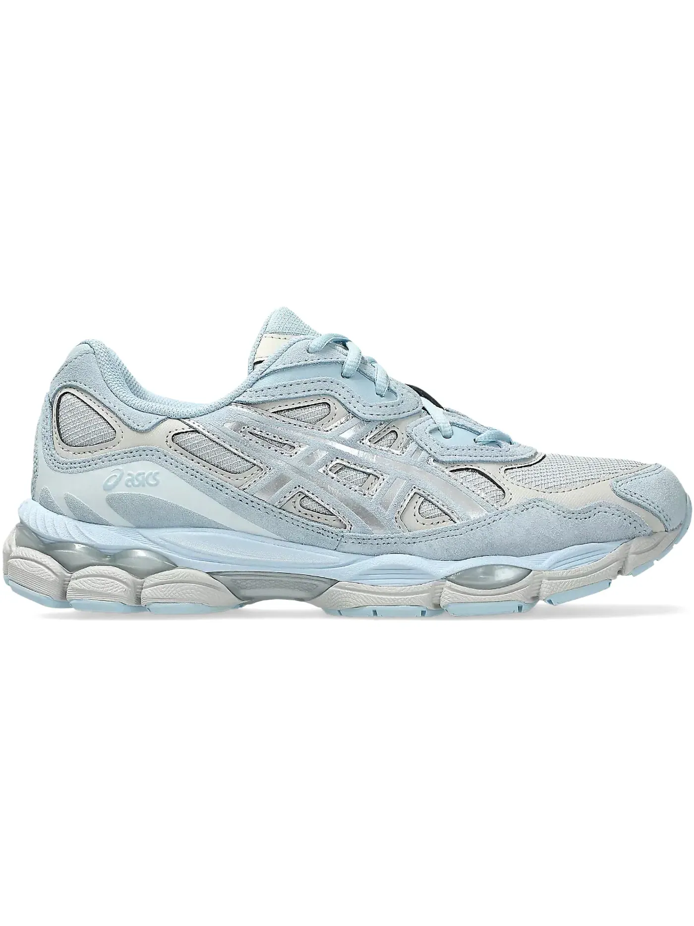 Мужские кроссовки повседневные ASICS Gel-NYC — изображение 1 из 1, серебристый