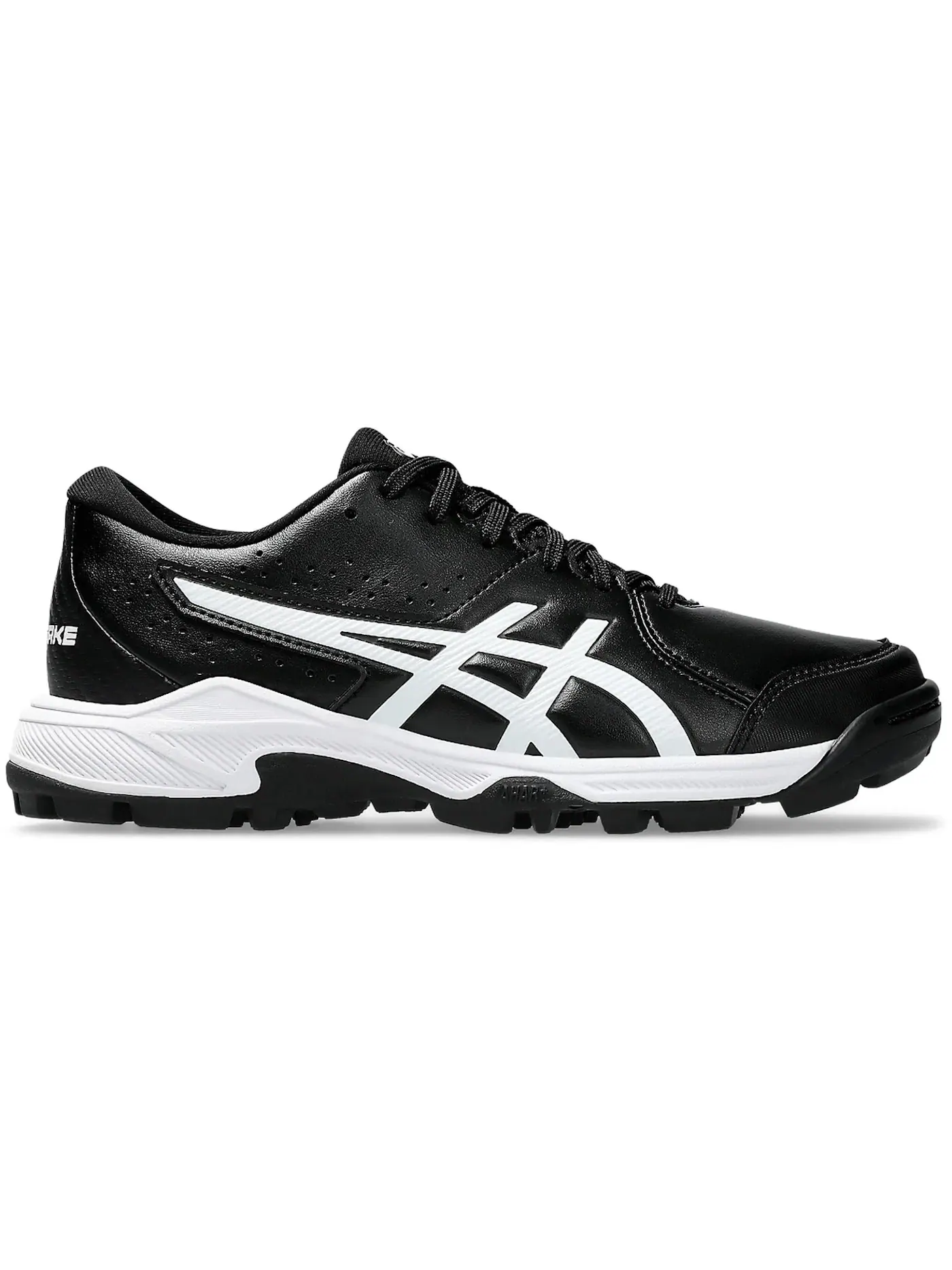 Детские кроссовки для мальчиков с длинным шнурком ASICS Gel-Peake 2 ASICS — изображение 1 из 1, черный/графитовый серый