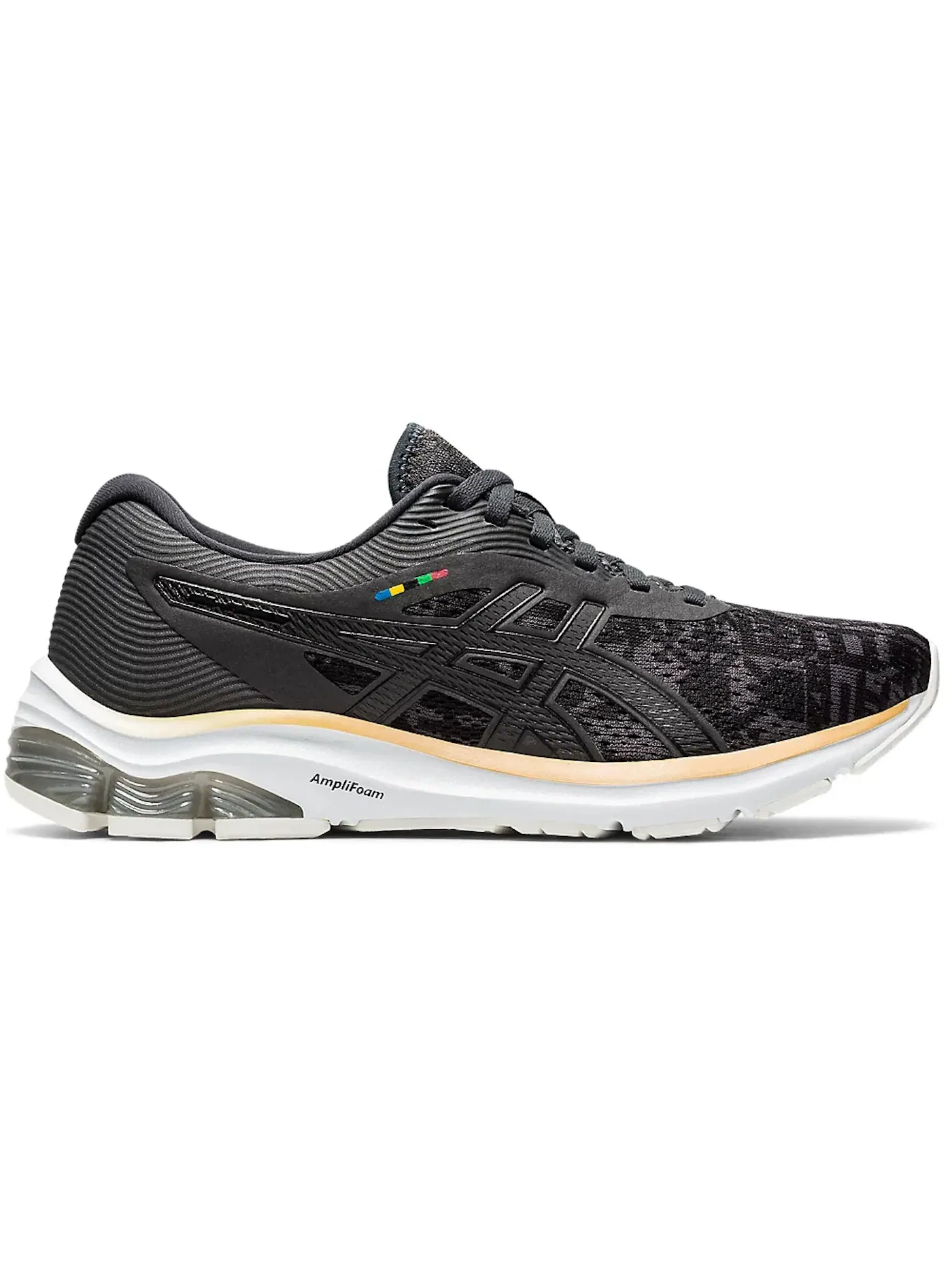Женские кроссовки для бега ASICS Gel-Pulse 12 — изображение 1 из 1, черный/графитовый серый