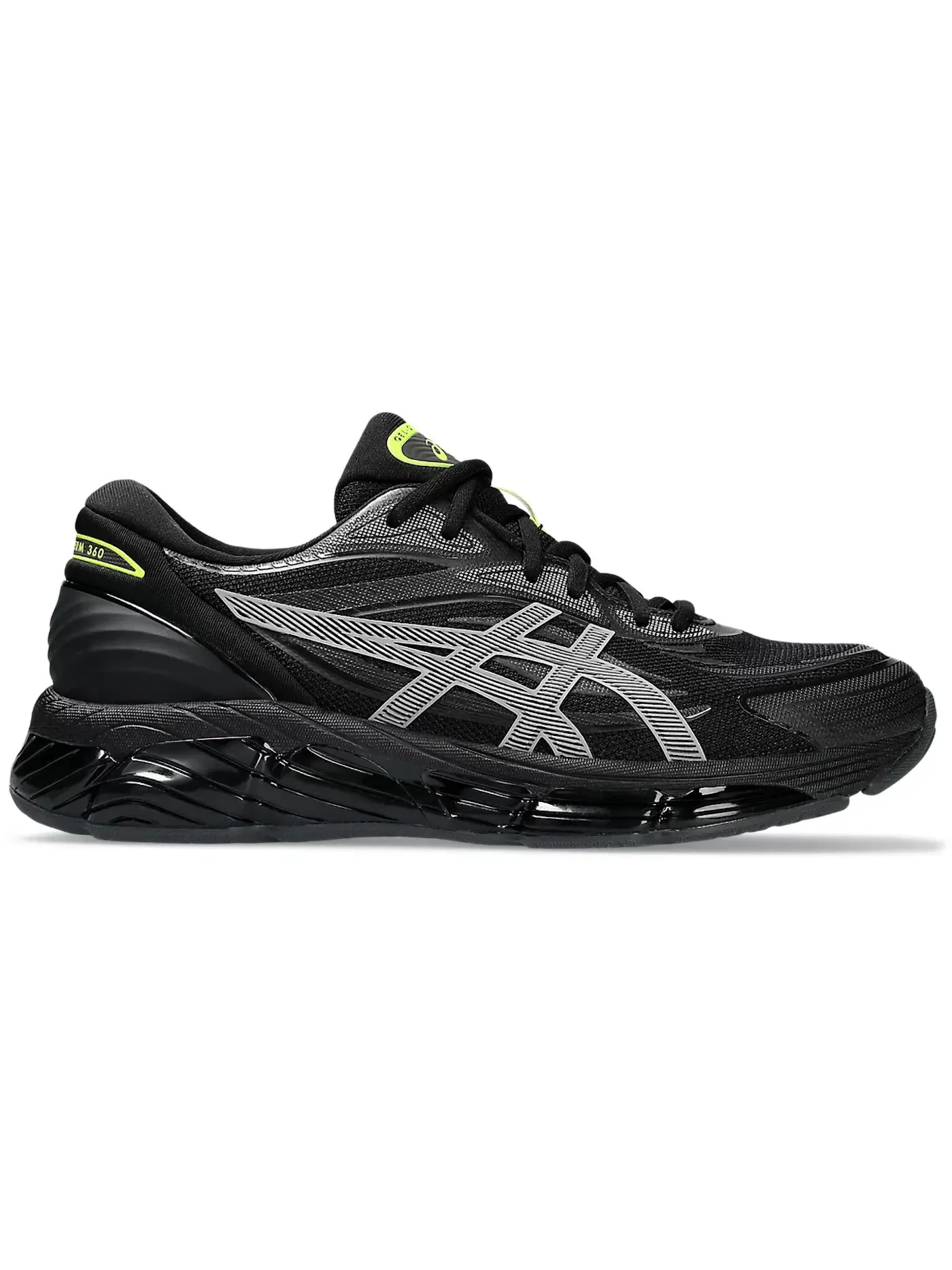 Мужские кроссовки Lifestyle ASICS Gel-Quantum 360 VIII — изображение 1 из 1, черный/серебристый