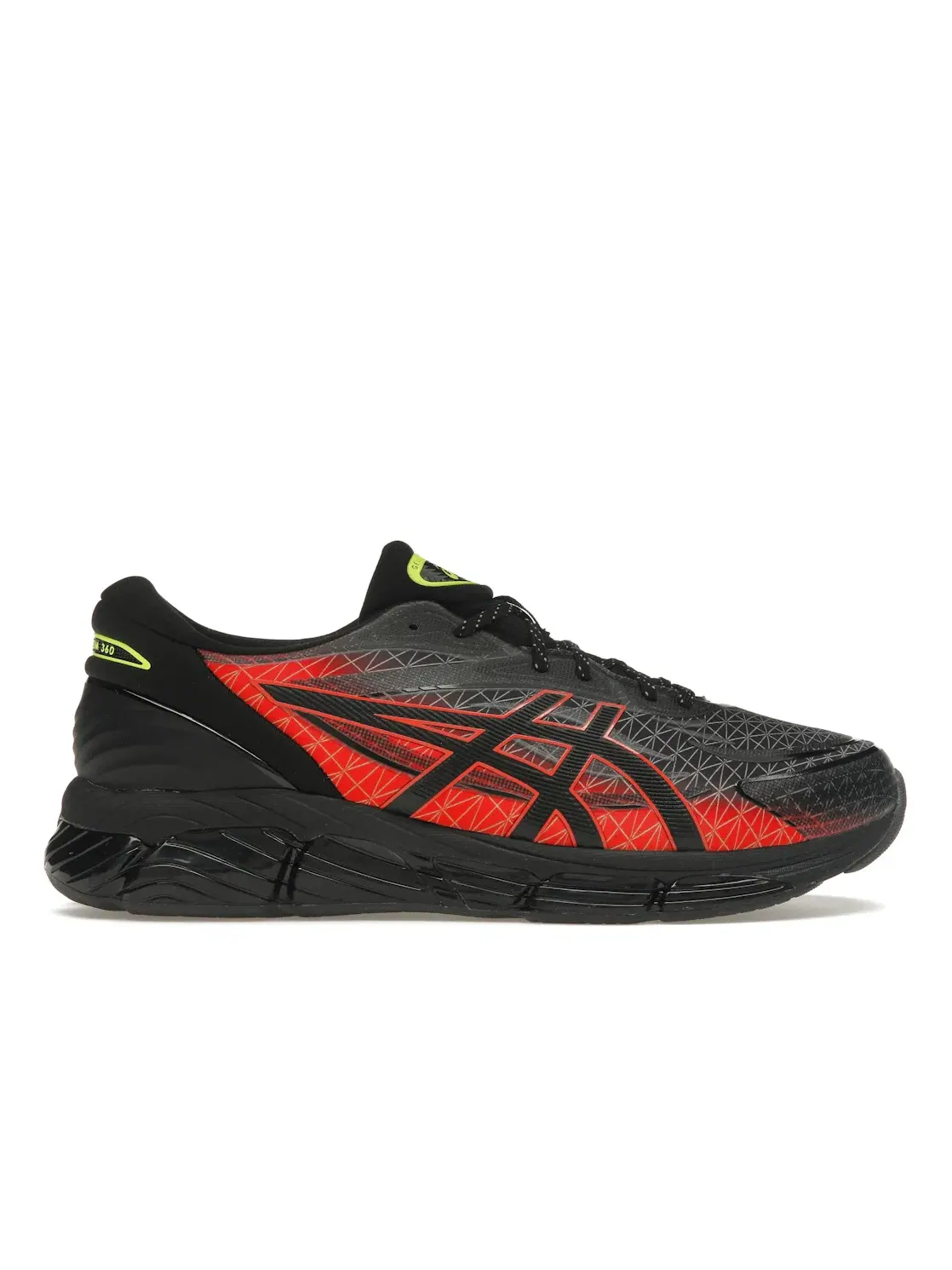 Мужские кроссовки Lifestyle ASICS Gel-Quantum 360 VIII City of Lights Fiery Red — изображение 1 из 4, черный/красный