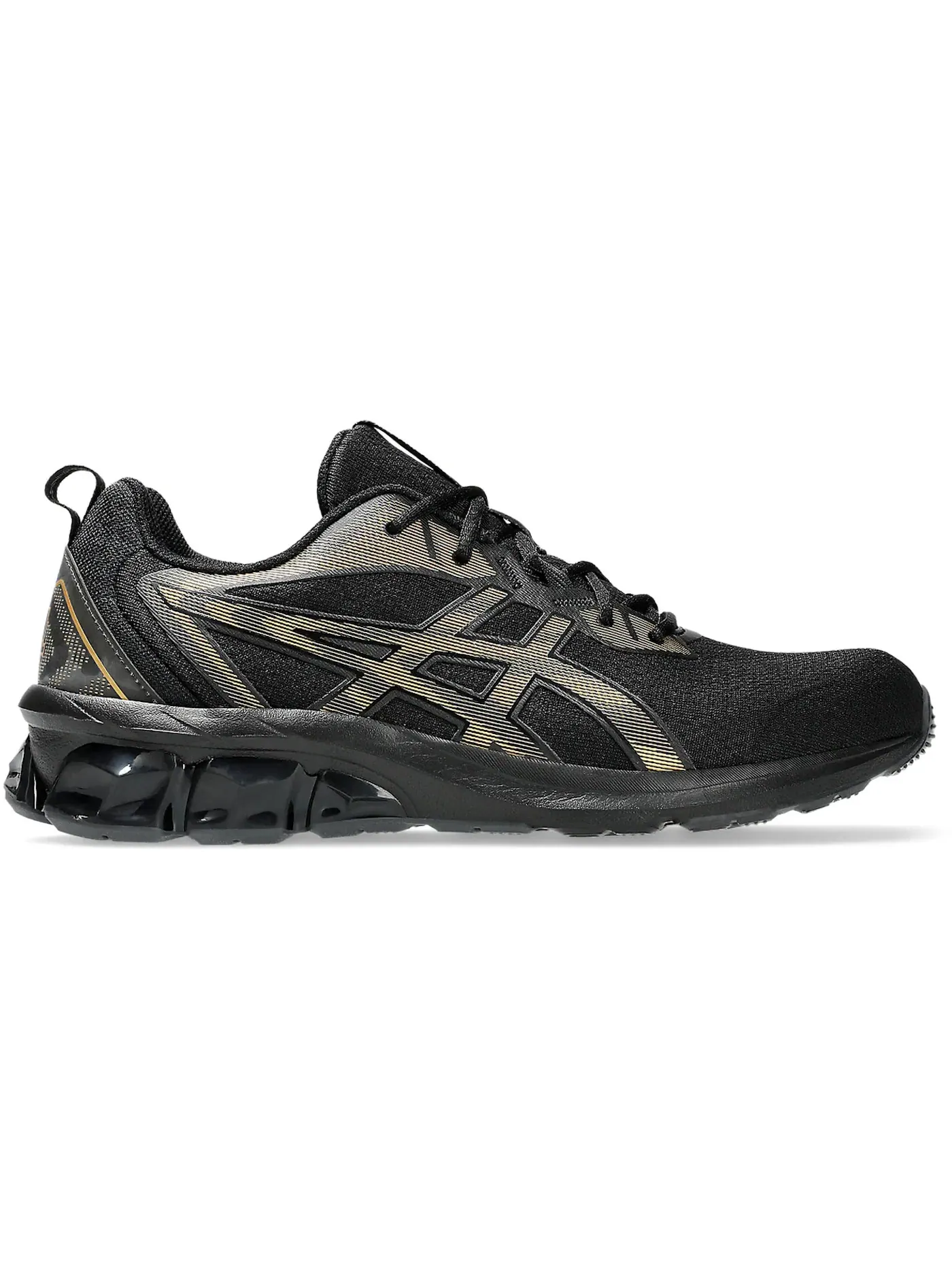 Мужские кроссовки Lifestyle ASICS Gel-Quantum 90 IV — изображение 1 из 1, черный/золотистый