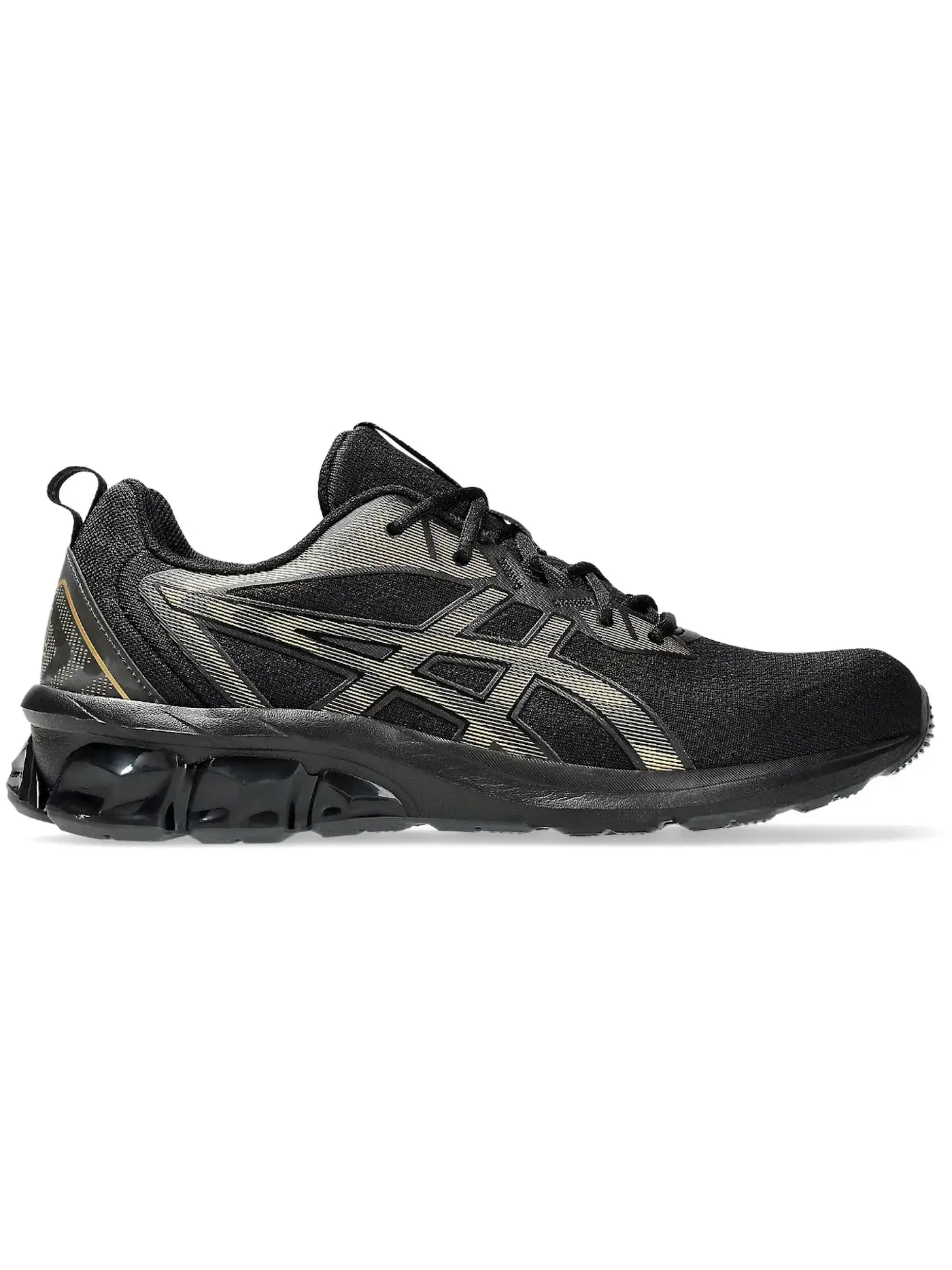 Мужские кроссовки Lifestyle ASICS Gel-Quantum 90 IV — изображение 1 из 1, черный золотистый