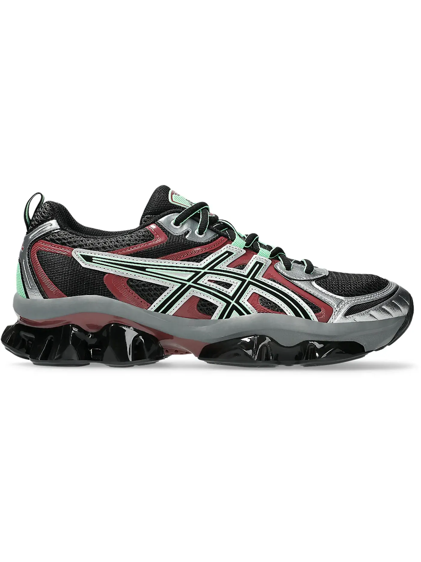 Мужские кроссовки Lifestyle ASICS Gel-Quantum Kinetic — изображение 1 из 1, графитовый серый красный
