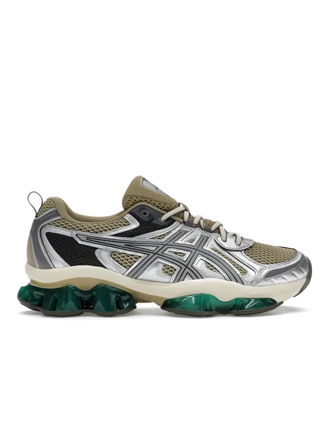 Мужские кроссовки Lifestyle ASICS Gel-Quantum Kinetic — изображение 1 из 4, хаки бежевый/серебристый
