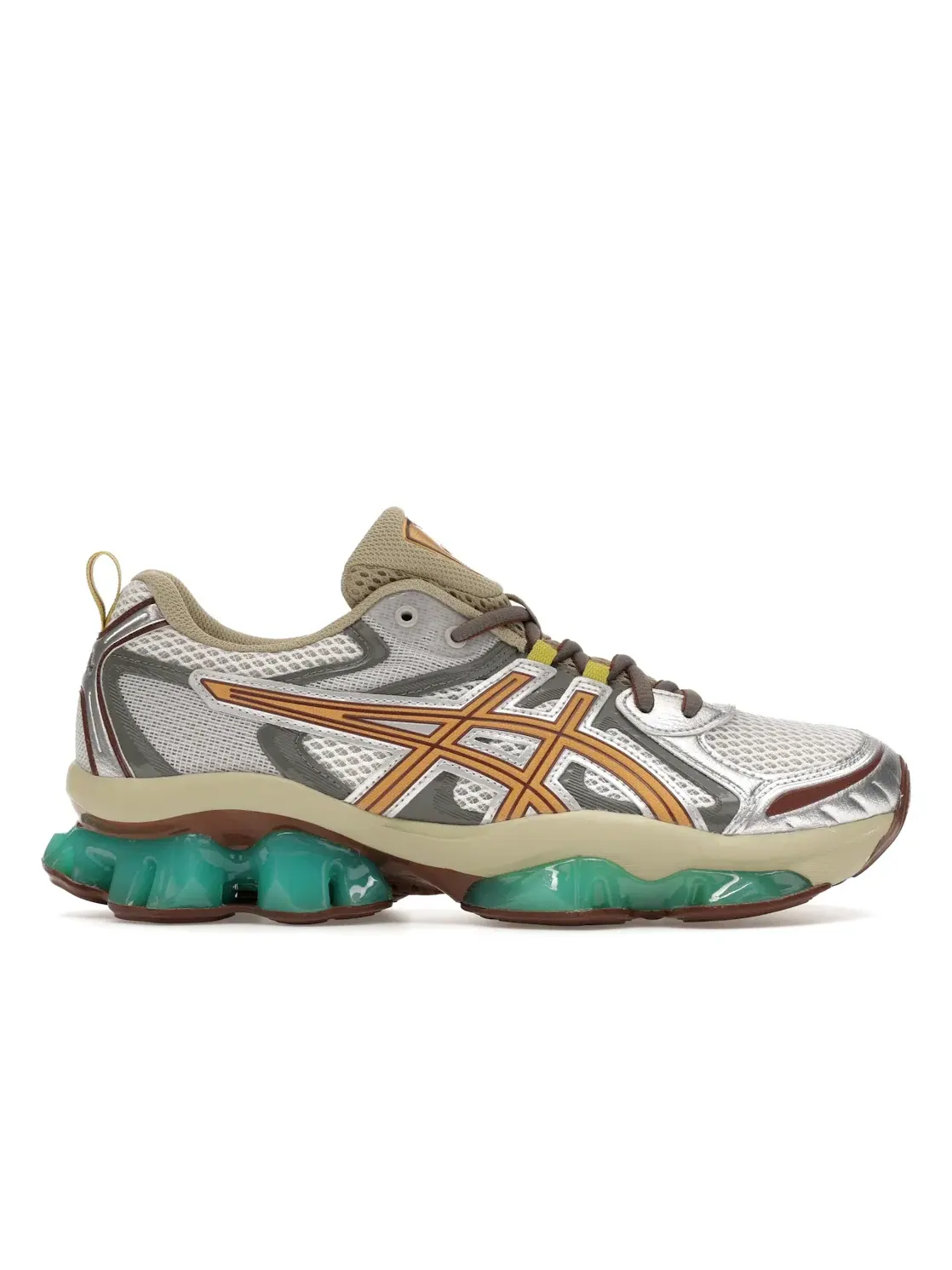 Мужские кроссовки Lifestyle ASICS Gel-Quantum Kinetic — изображение 1 из 4, белый хаки