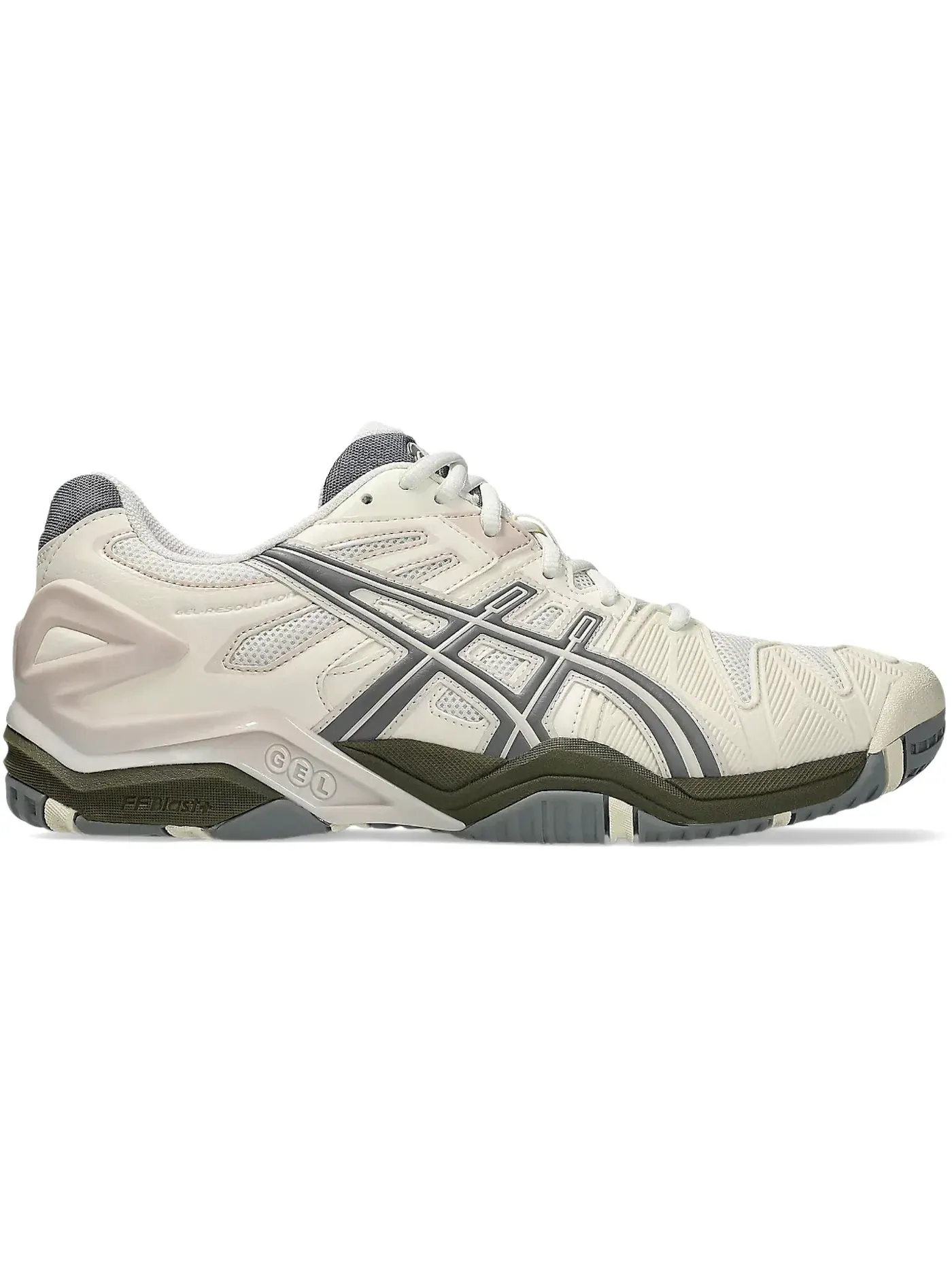 Мужские кроссовки с технологией GEL ASICS Gel-Resolution 5 ASICS — изображение 1 из 1, кремовый серый