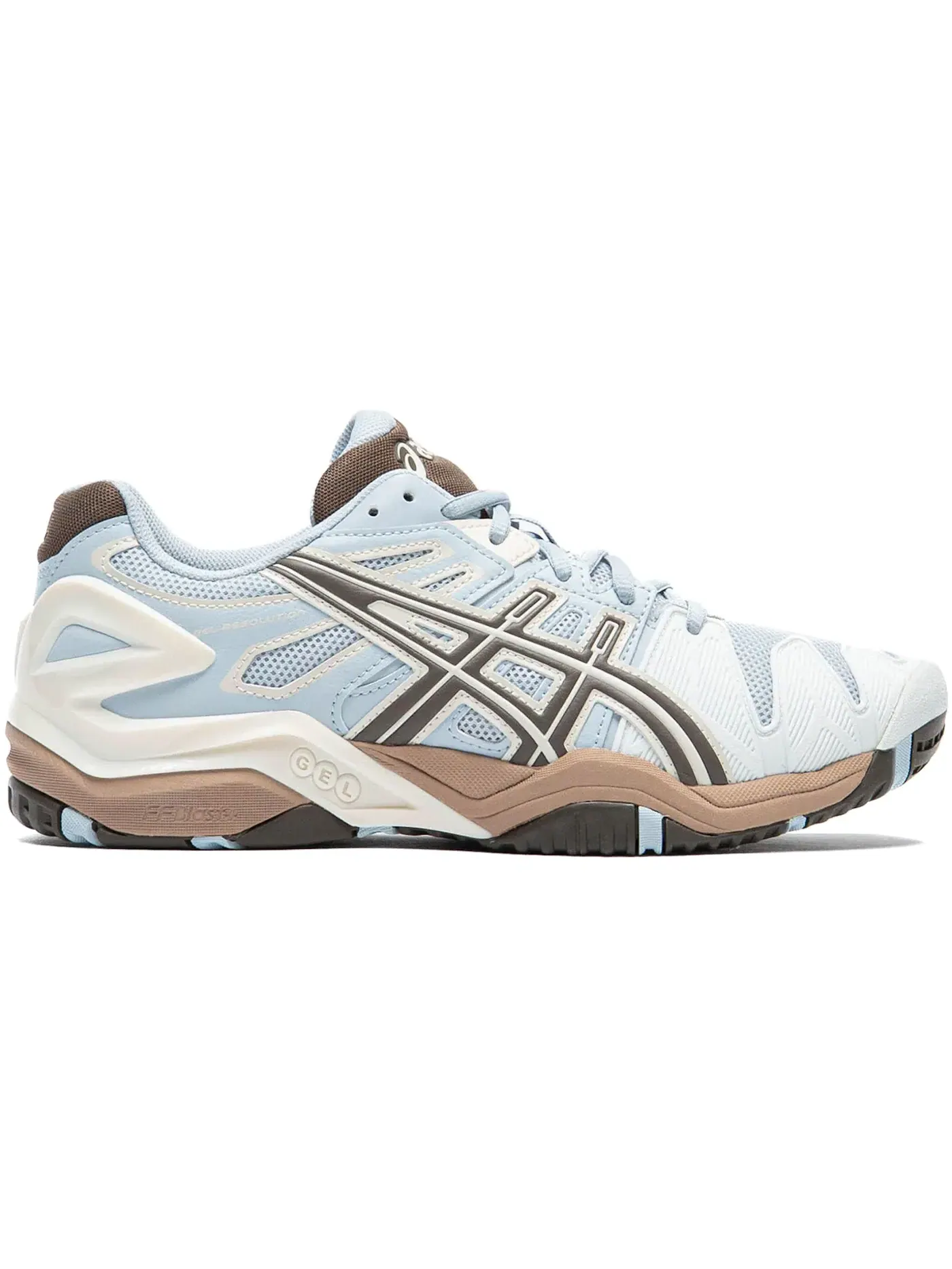 Мужские кроссовки для тенниса ASICS Gel-Resolution 5 — изображение 1 из 1, коричневый