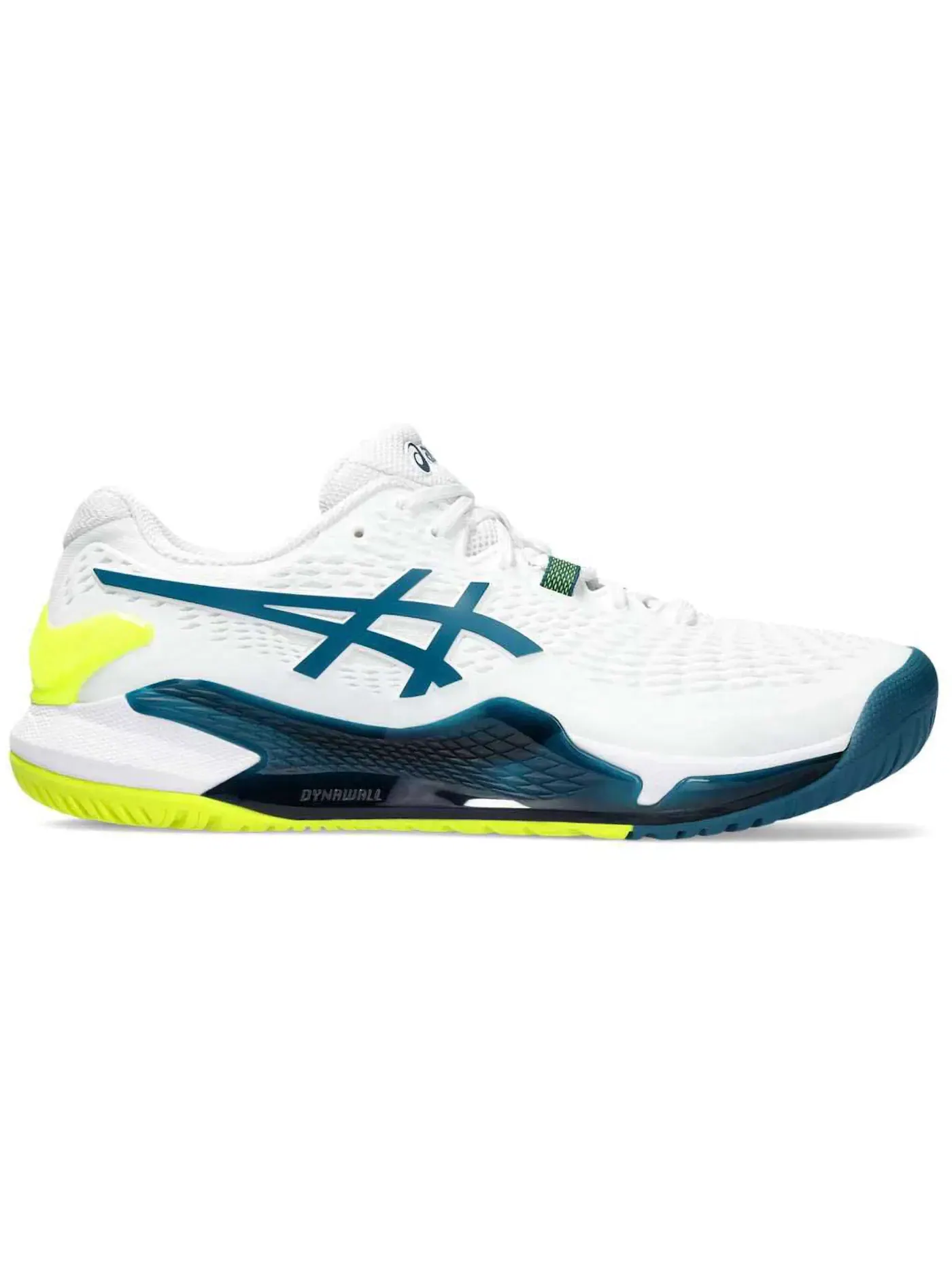 Мужские кроссовки для тенниса Gel-Resolution 9 ASICS — изображение 1 из 1, белый