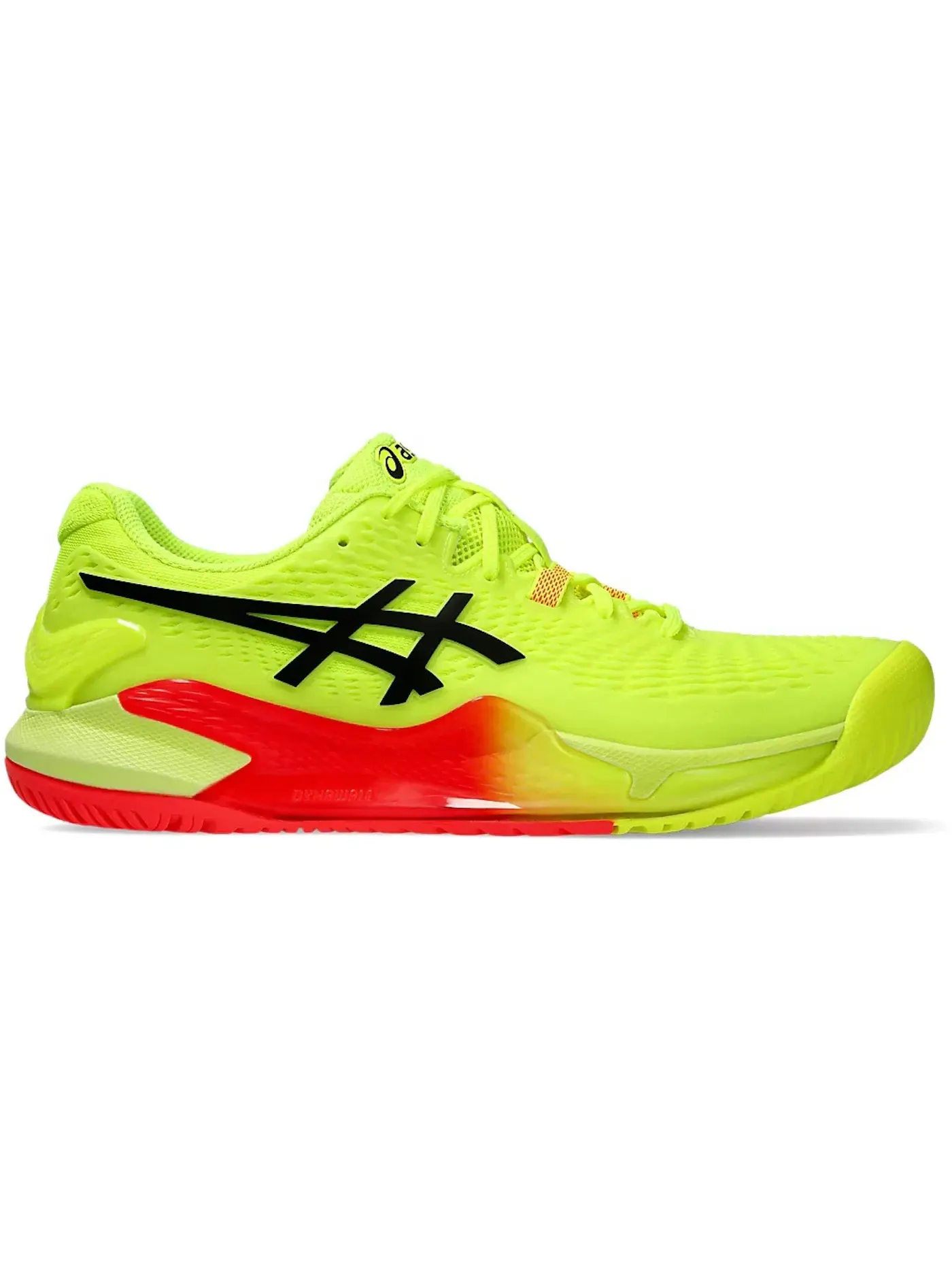 Мужские кроссовки для игры в теннис ASICS Gel-Resolution 9 — изображение 1 из 1, желтый/черный