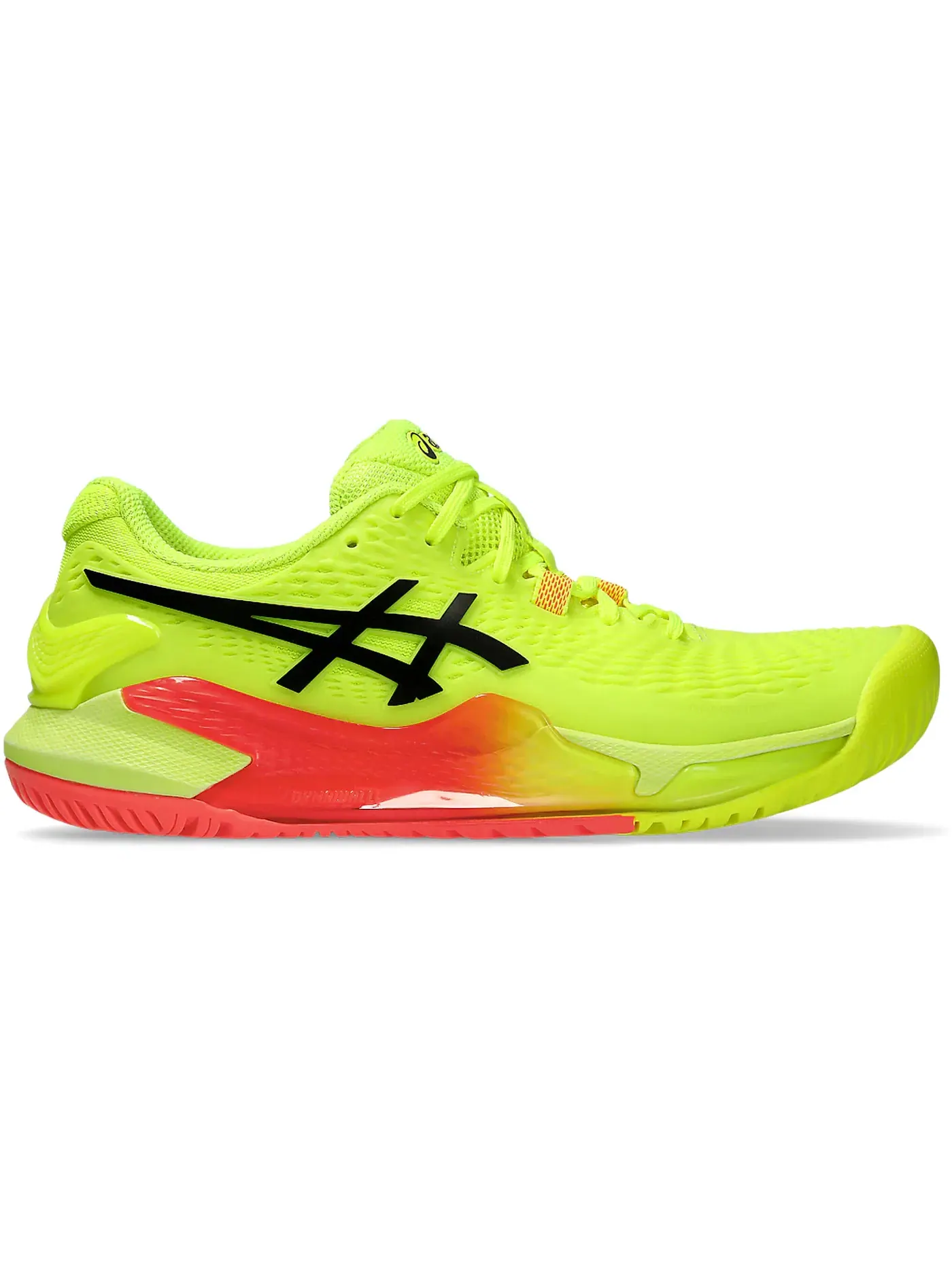 Женские кроссовки для тенниса ASICS Gel-Resolution 9 — изображение 1 из 1, желтый черный