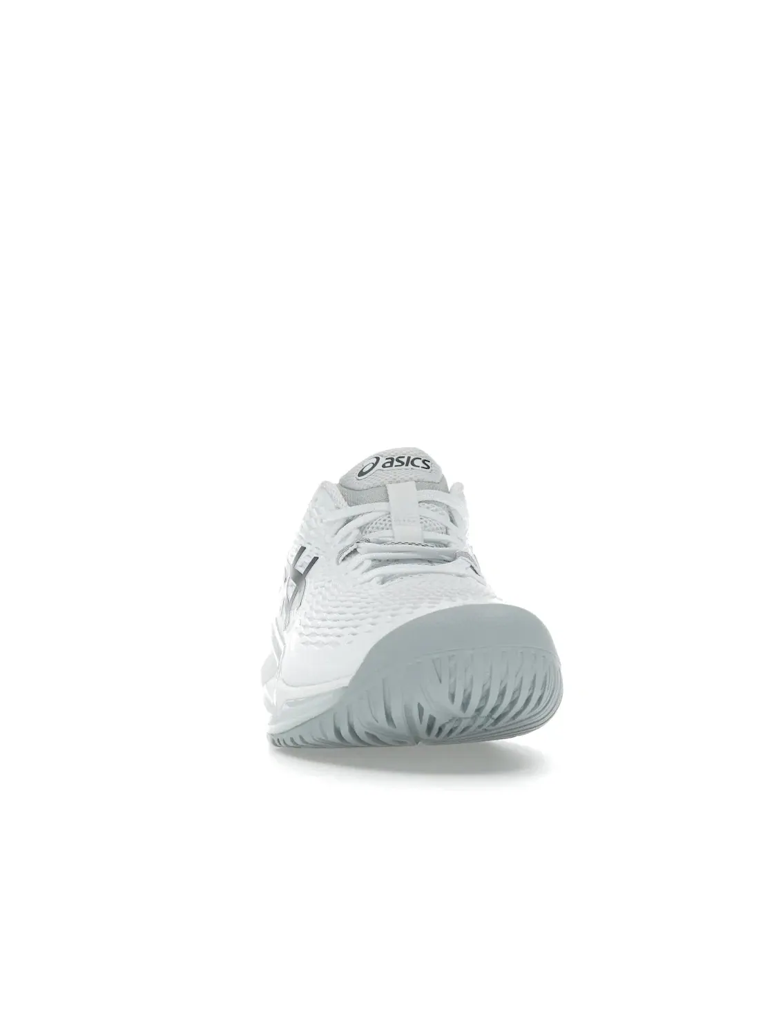 Мужские кроссовки для тенниса ASICS Gel-Resolution 9 — изображение 2 из 4, белый/черный
