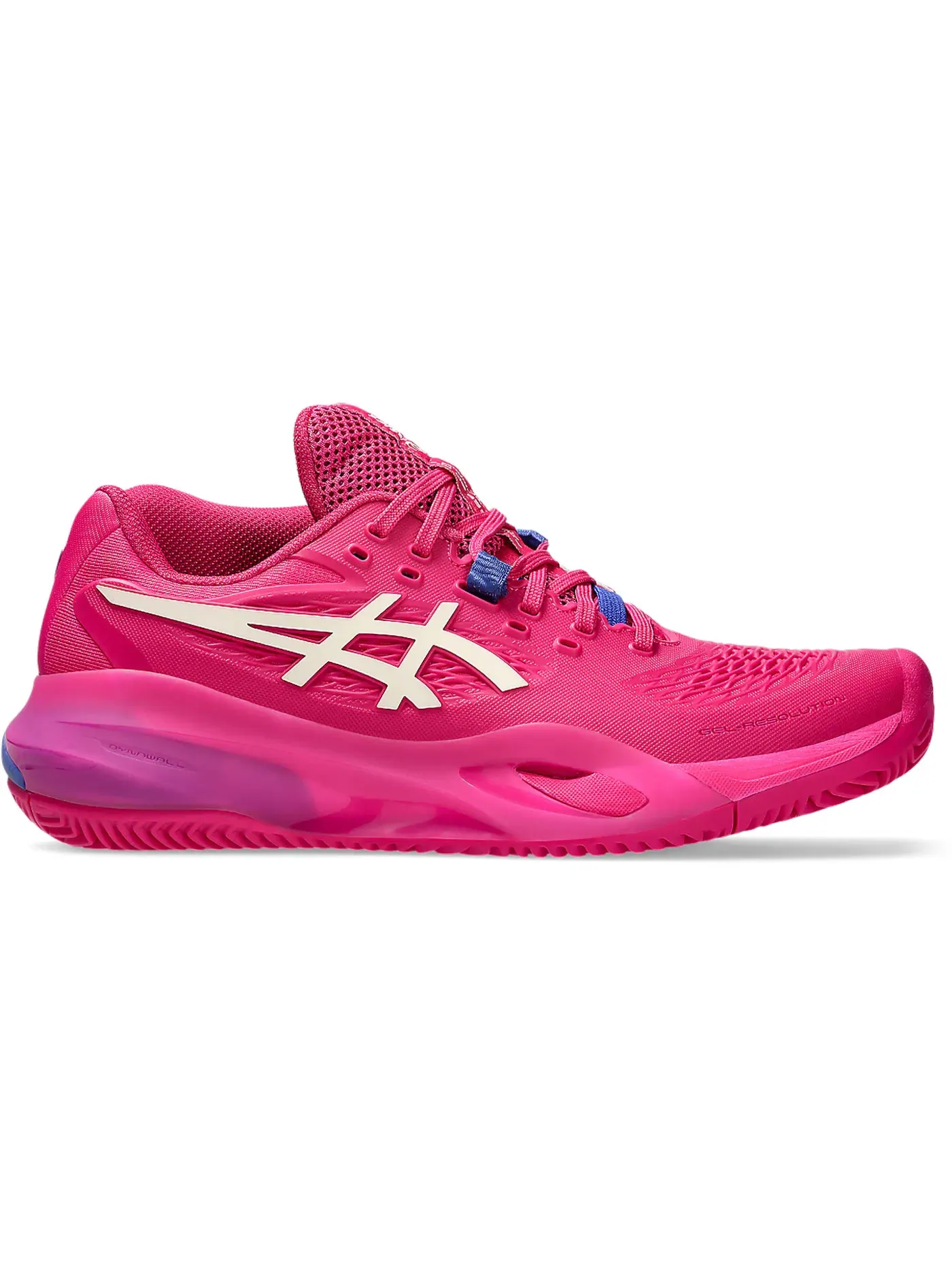 Женские кроссовки для тенниса ASICS Gel-Resolution X Clay — изображение 1 из 1, яркий розовый кремовый