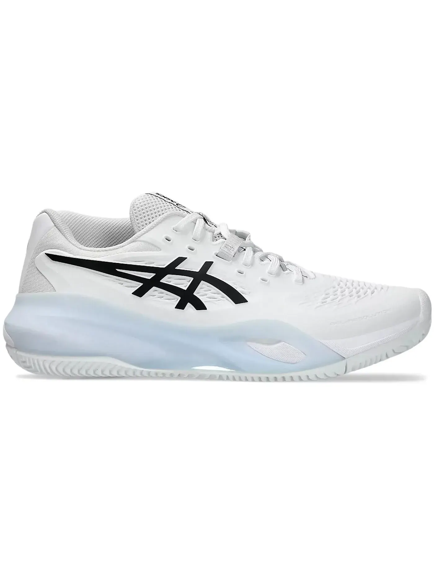 Мужские кроссовки для тенниса ASICS Gel-Resolution X Clay — изображение 1 из 1, белый/черный