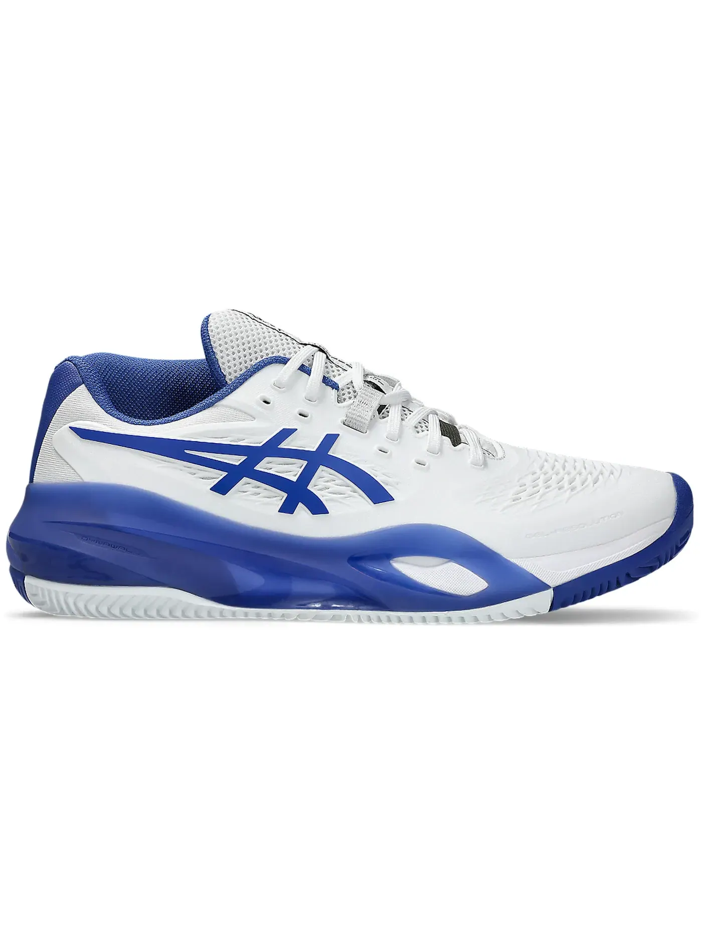 Мужские теннисные туфли ASICS Gel-Resolution X Clay — изображение 1 из 1, белый/темный