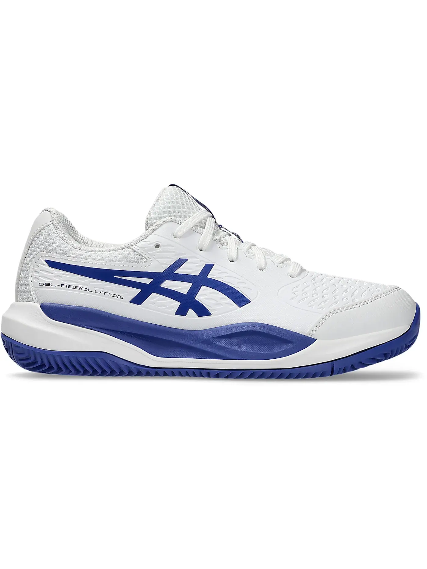 Детские кроссовки для тенниса на грунте ASICS Gel-Resolution X Clay — изображение 1 из 1, белый/темный
