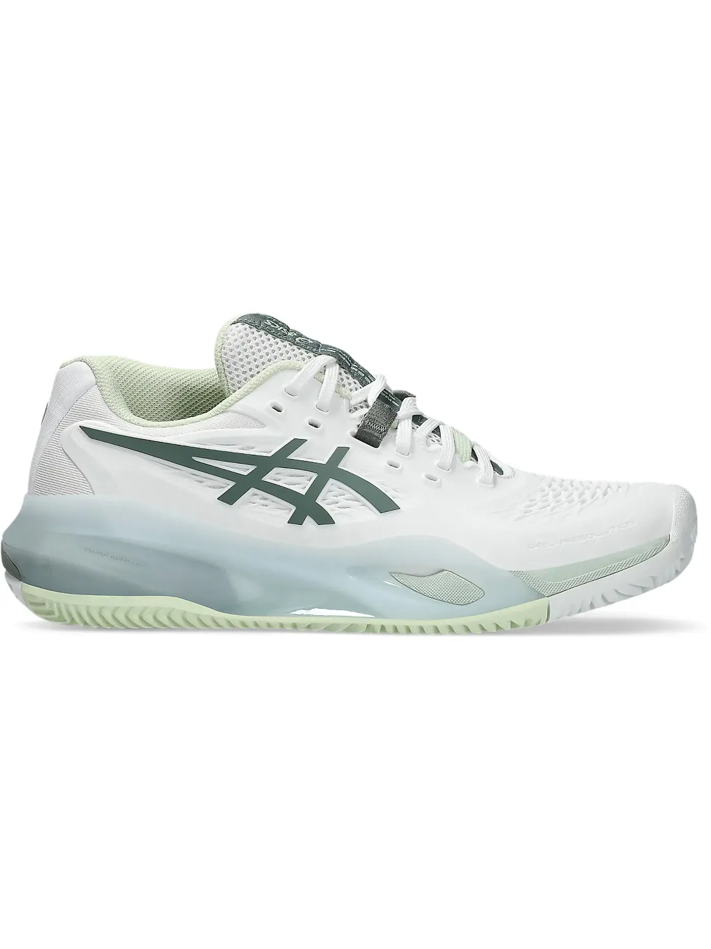 Женские кроссовки для тенниса с технологией GEL ASICS Gel-Resolution X Clay ASICS — изображение 1 из 1, белый/синий