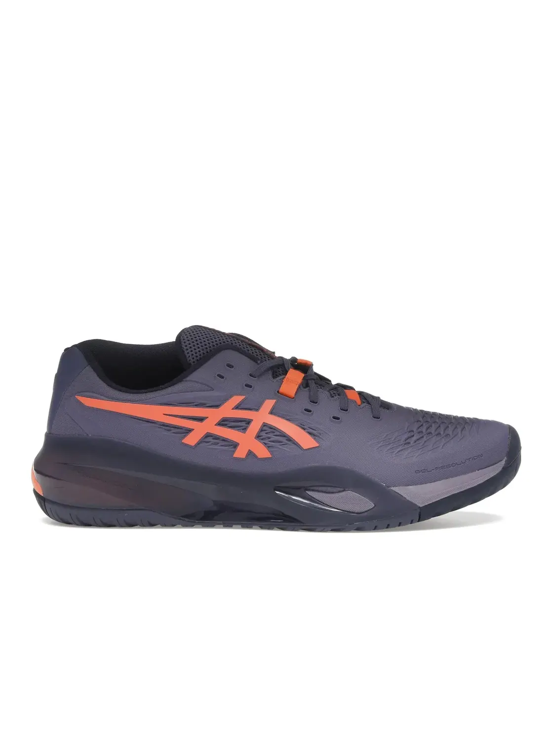 Мужские кроссовки для тенниса ASICS Gel-Resolution X — изображение 1 из 4, фиолетовый оранжевый