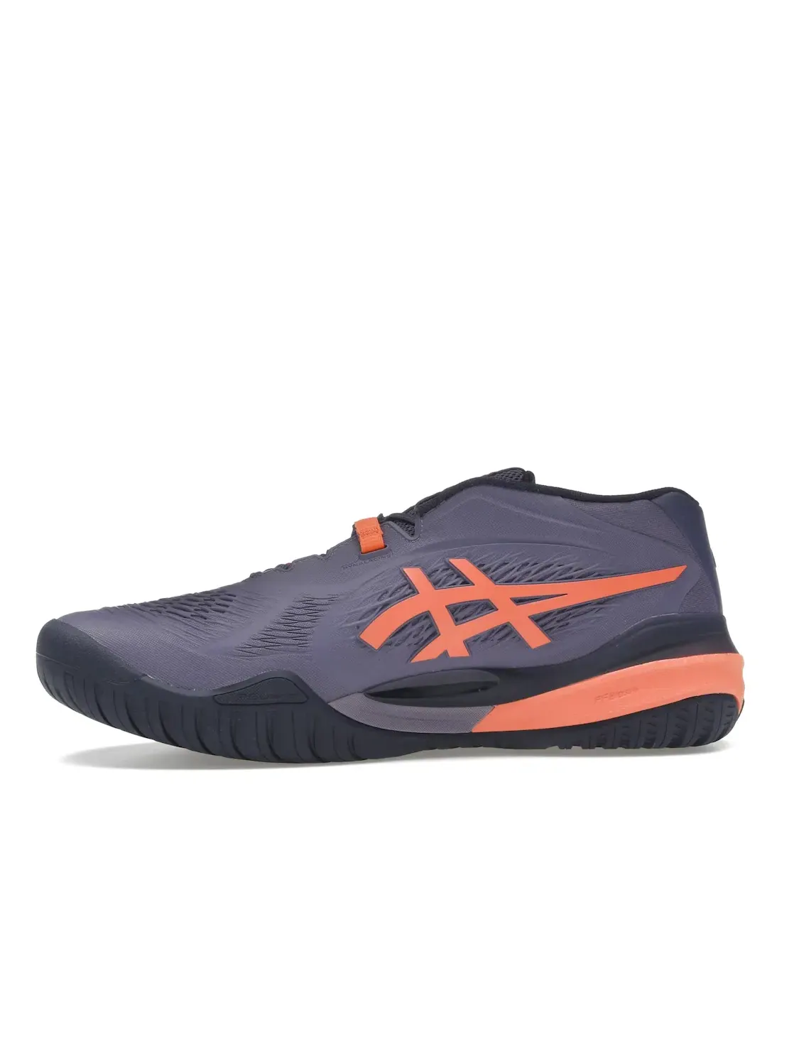 Мужские кроссовки для тенниса ASICS Gel-Resolution X — изображение 3 из 4, фиолетовый оранжевый