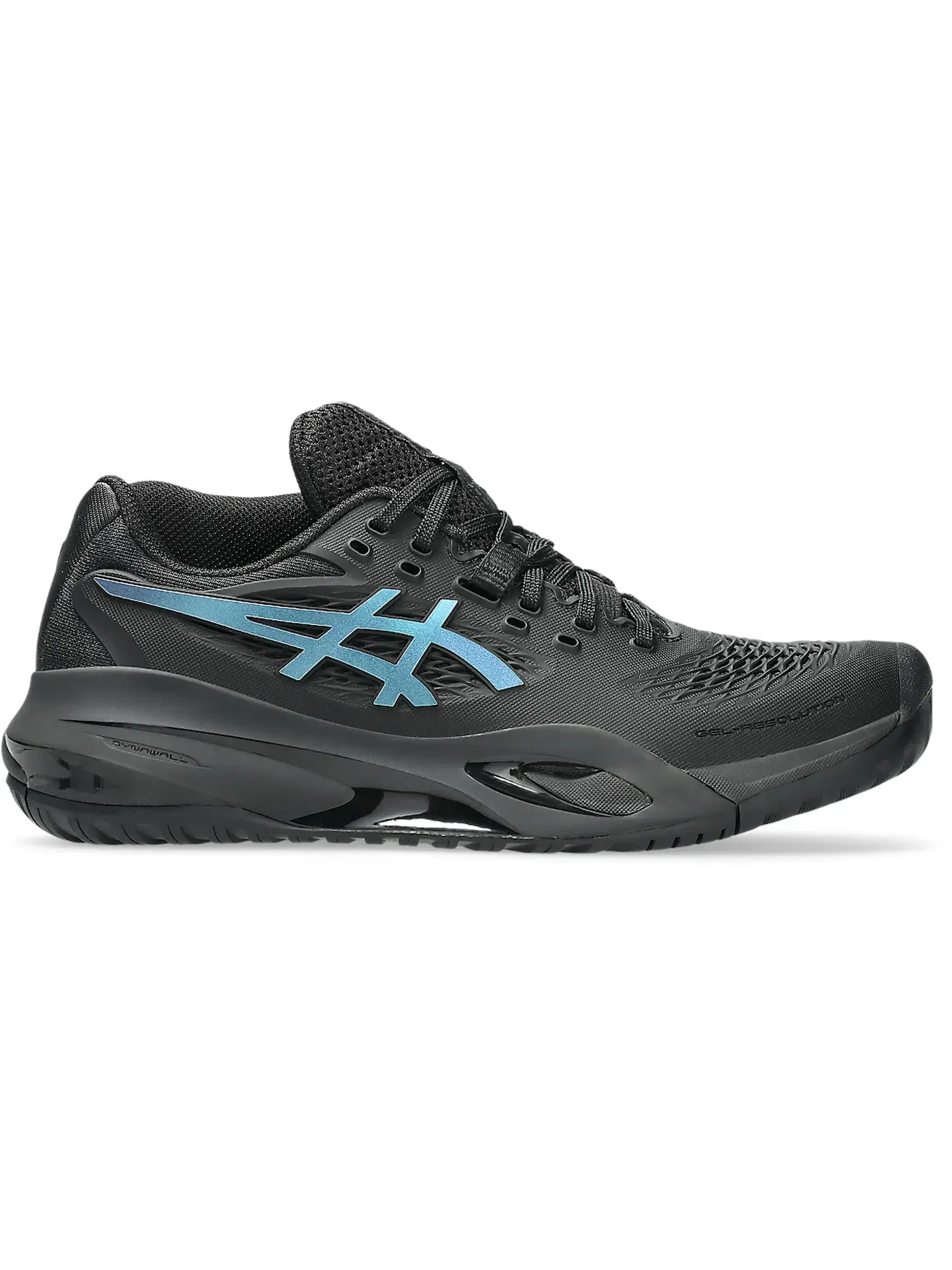 Женские кроссовки для тенниса ASICS Gel-Resolution X — изображение 1 из 1, черный/синий