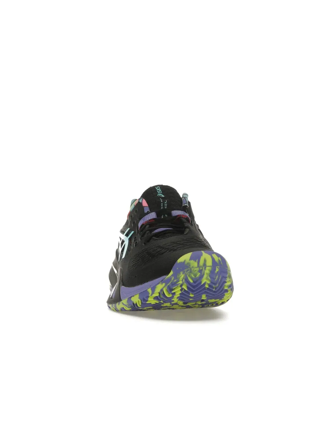 Мужские кроссовки для паделя ASICS Gel-Resolution X Padel L.E. — изображение 2 из 4, черный/голубой