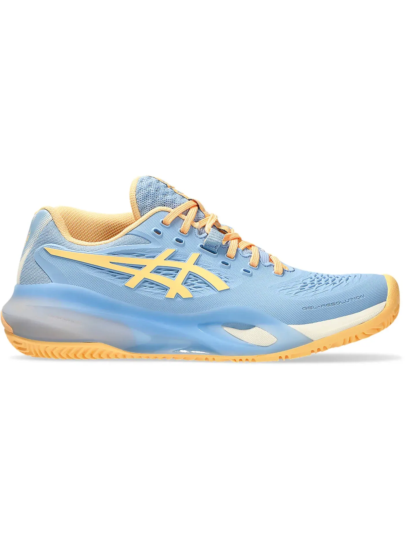 Женские кроссовки для падел с принтом ASICS Gel-Resolution X Padel ASICS — изображение 1 из 1, оранжевый