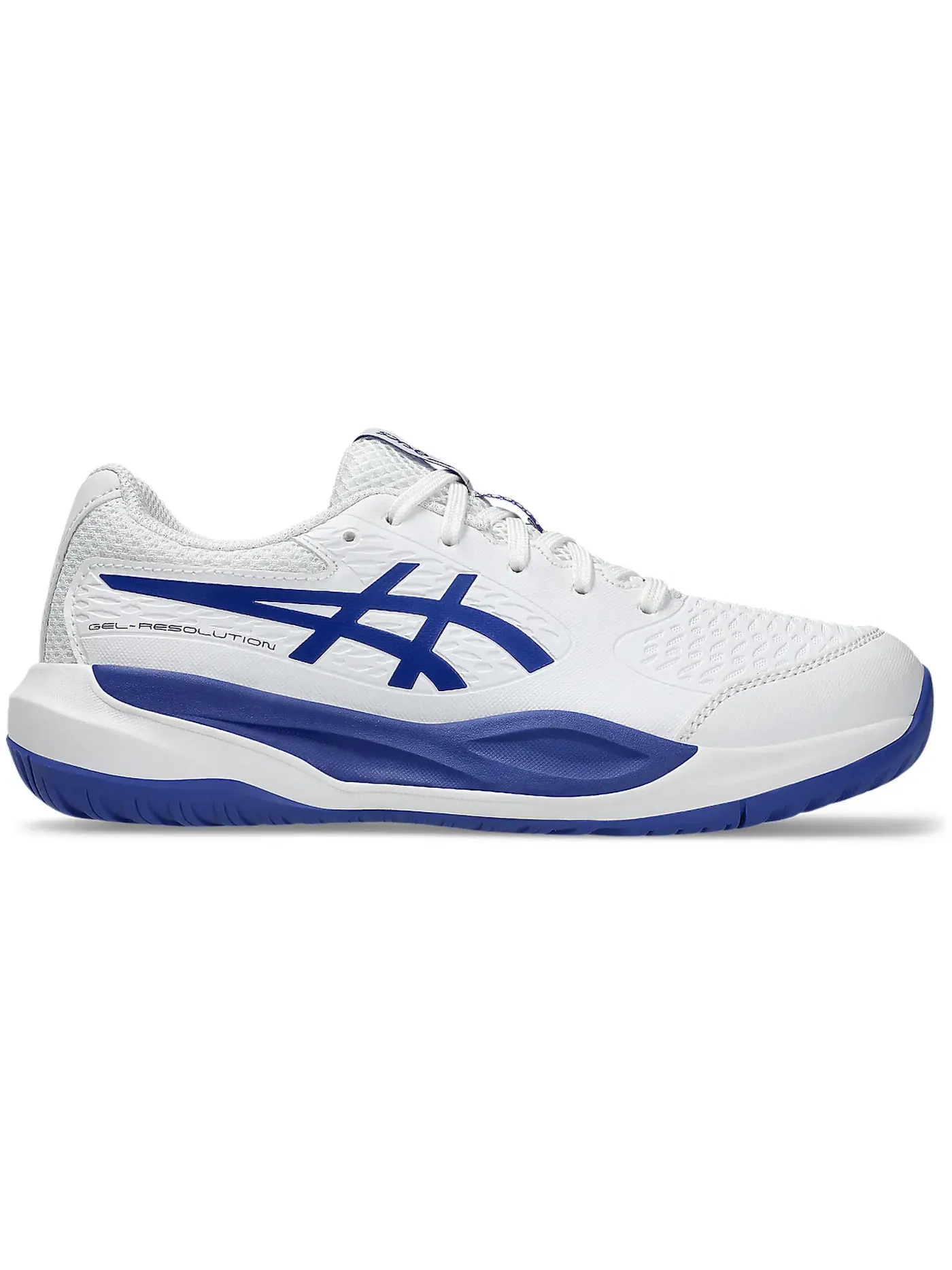 Детские кроссовки для игровых видов спорта ASICS Gel-Resolution X — изображение 1 из 1, белый/темный