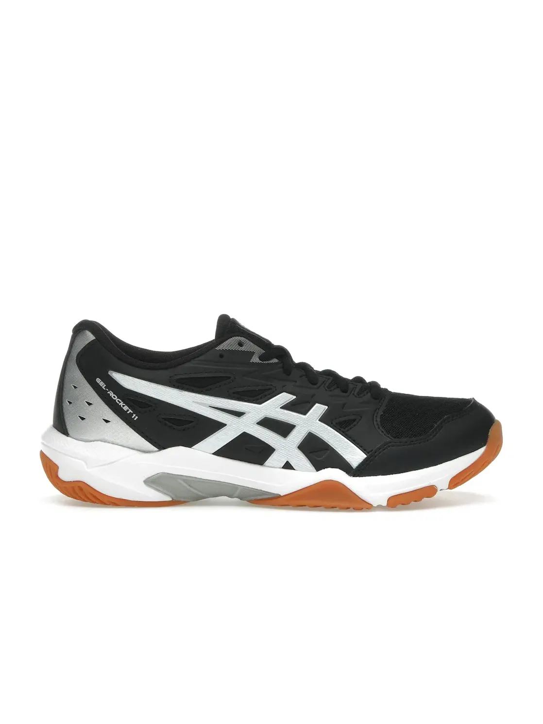 Женские кроссовки для волейбола ASICS Gel-Rocket 11 — изображение 1 из 4, черный серебристый