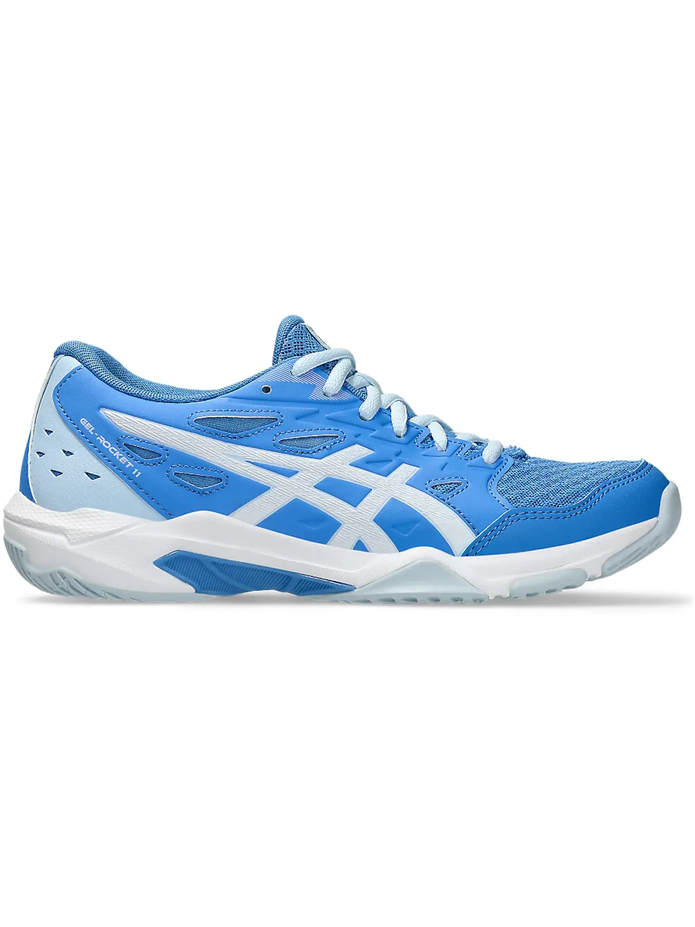 Женские кроссовки для волейбола ASICS Gel-Rocket 11 — изображение 1 из 1, синий белый