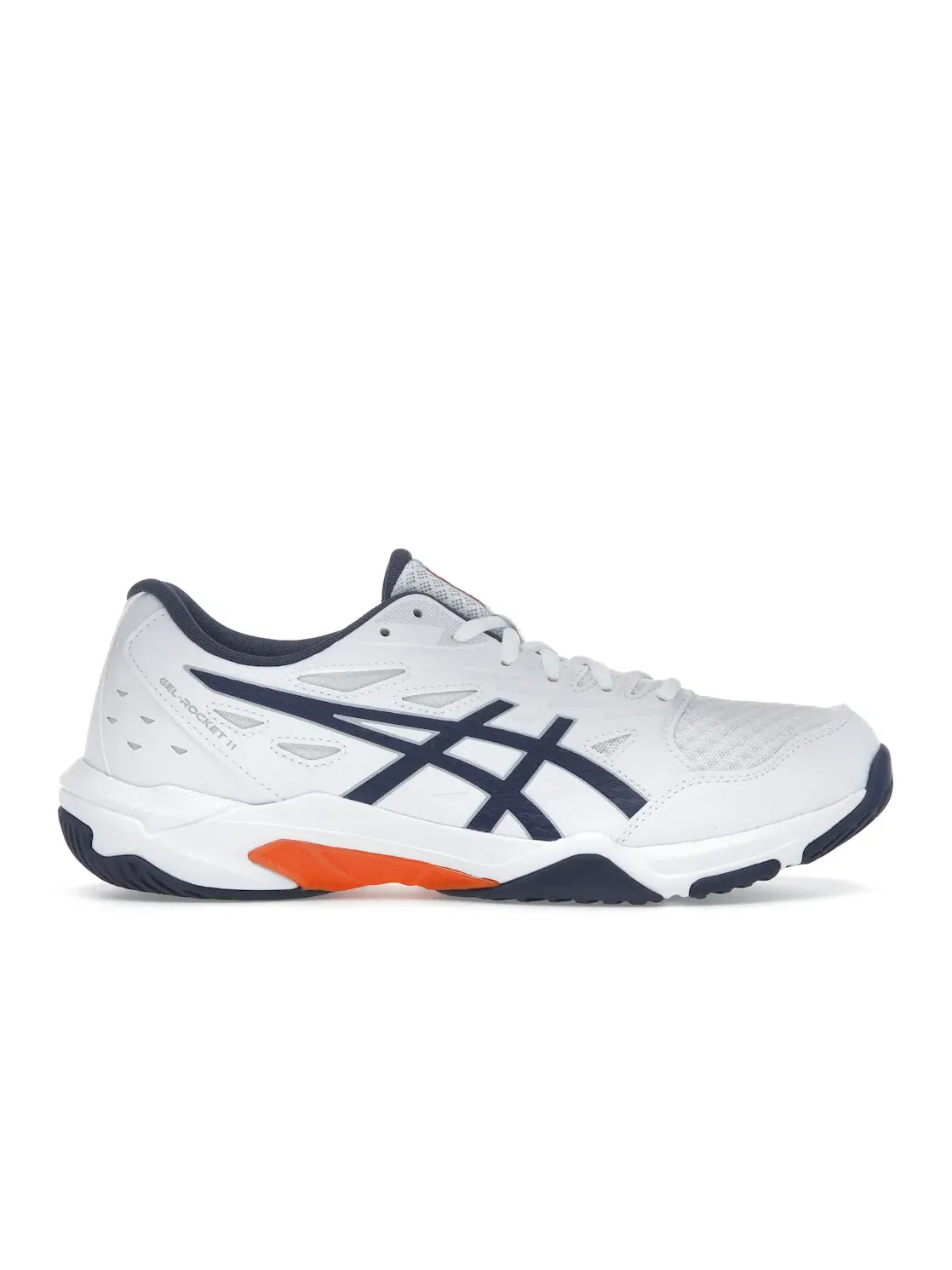 Мужские кроссовки для спорта ASICS Gel-Rocket 11 — изображение 1 из 4, белый/индиго