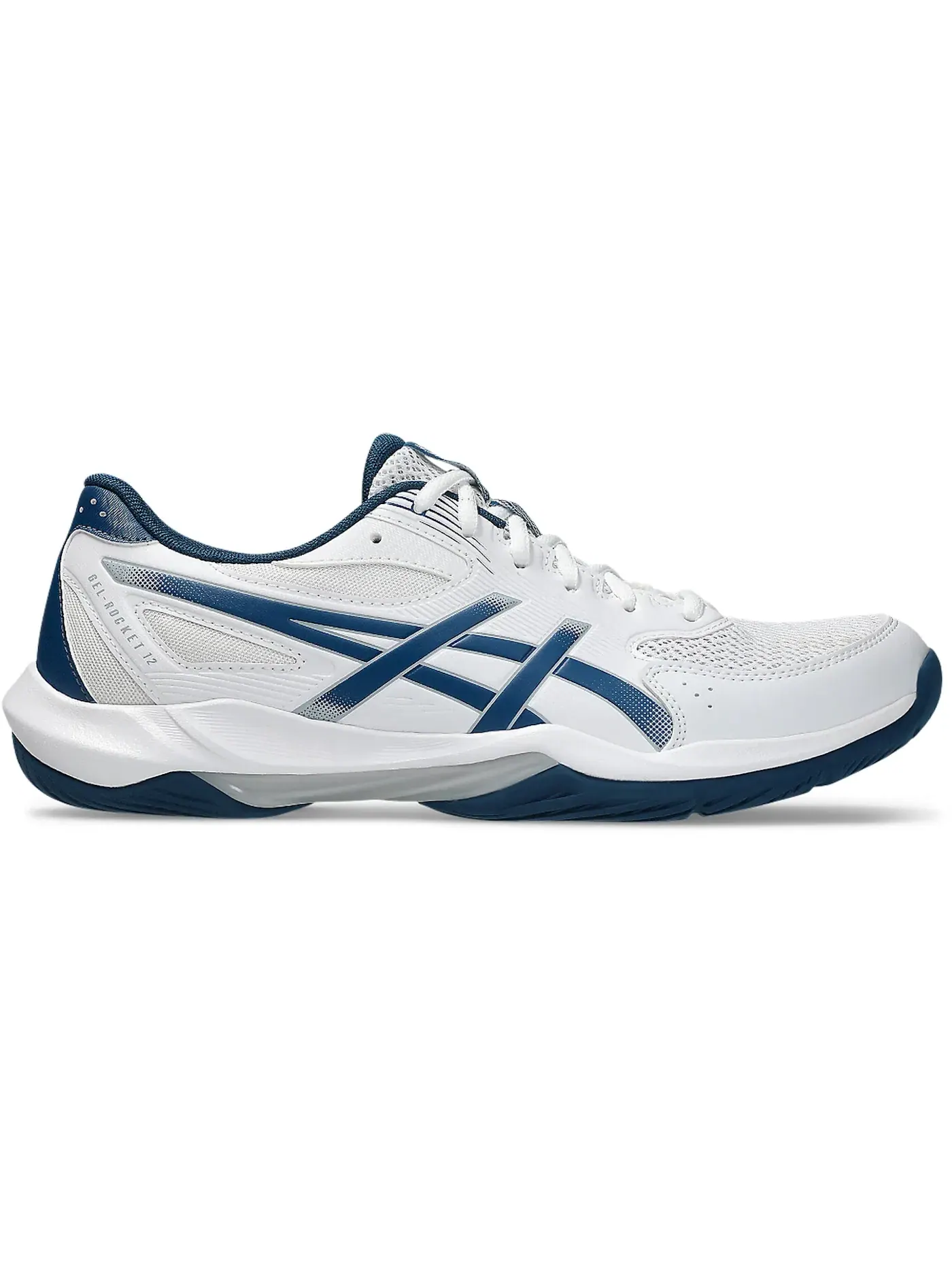 Мужские кроссовки для волейбола Gel-Rocket 12 ASICS — изображение 1 из 1, белый синий