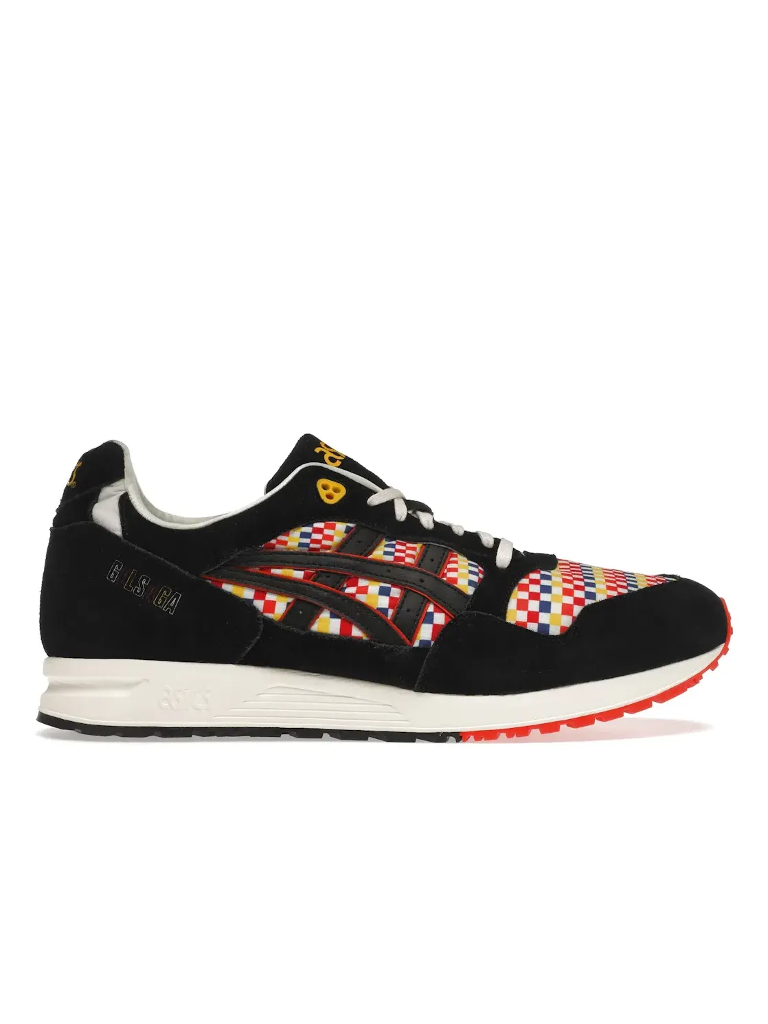 Мужские кроссовки Lifestyle ASICS Gel-Saga — изображение 1 из 4, черный/красный-белый