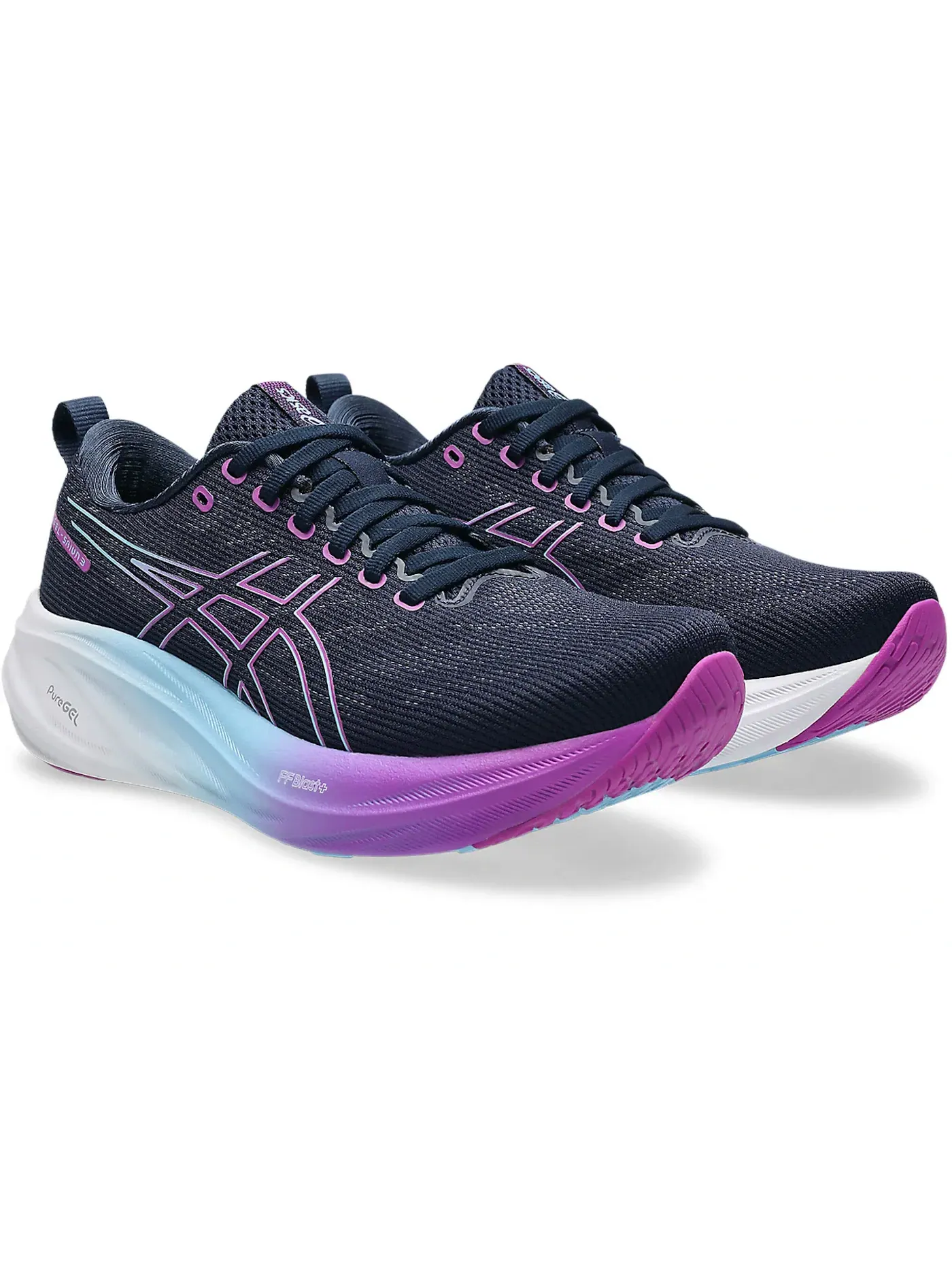 Женские кроссовки для бега ASICS Gel-Saiun 3, Midnight/Orchid — изображение 1 из 1
