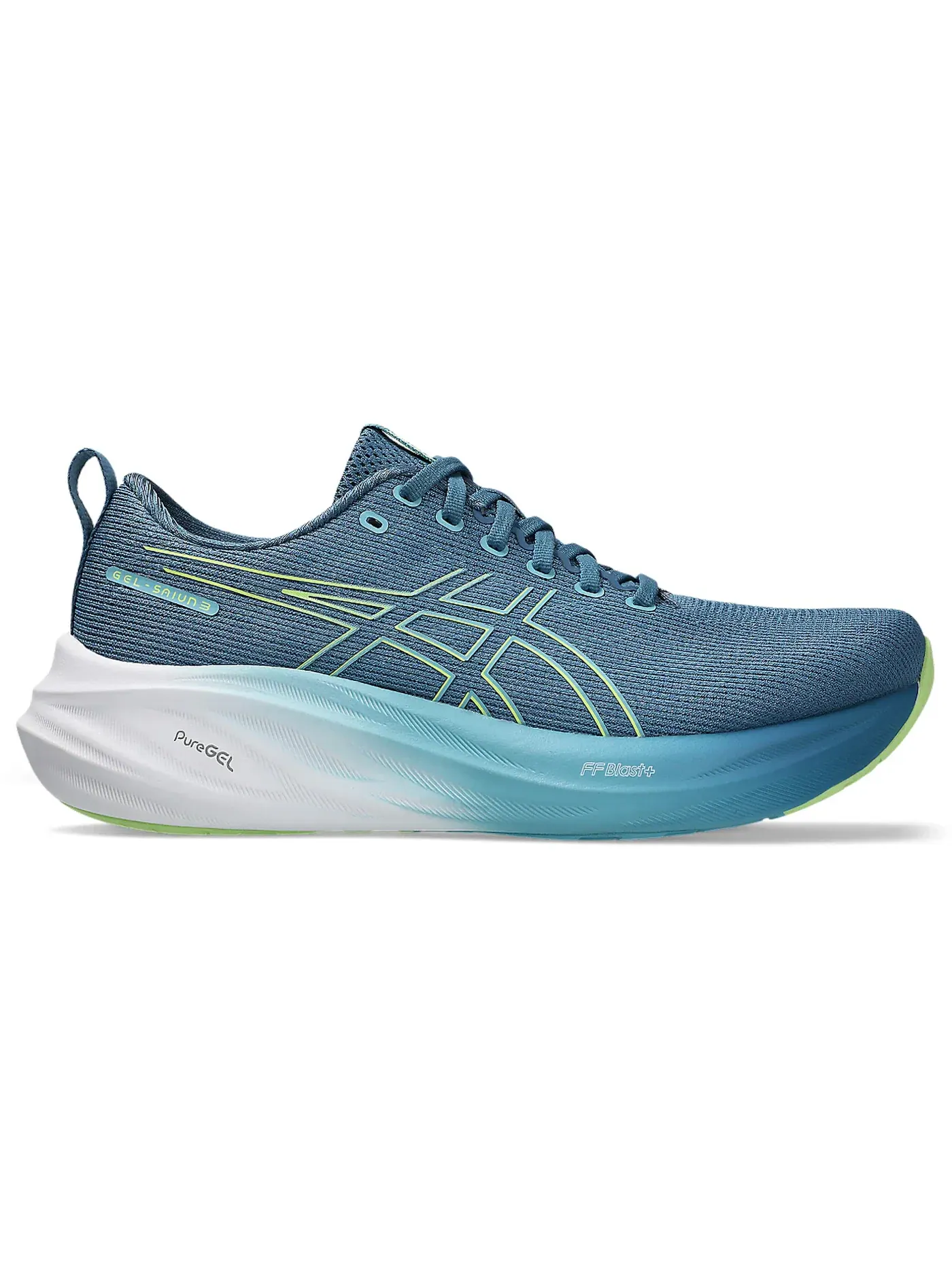 Мужские кроссовки с технологией GEL Gel-Saiun 3 ASICS, Winter Sea Stillwater — изображение 1 из 1