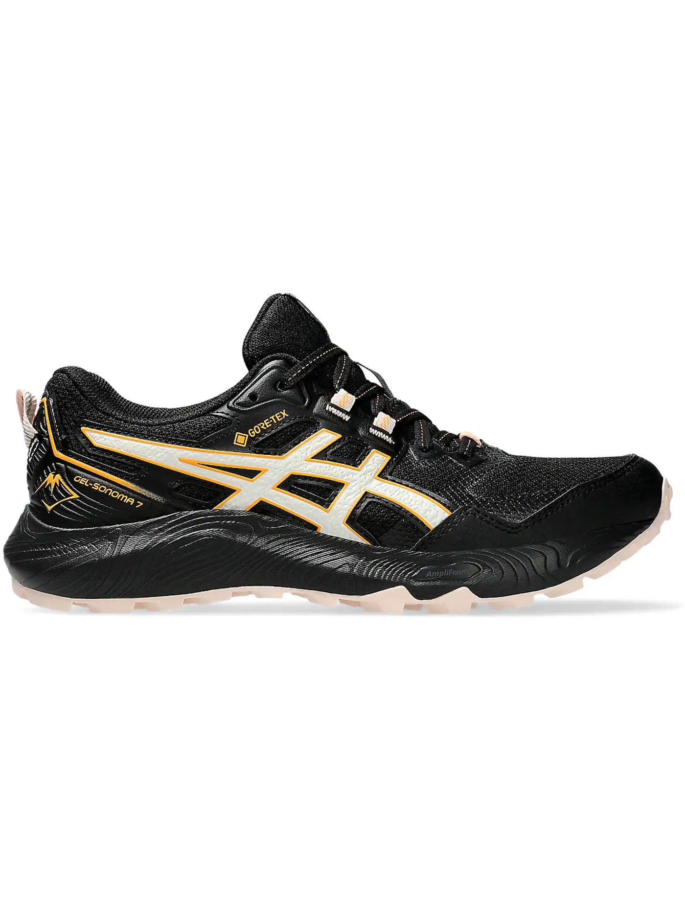 Женские кроссовки для бега ASICS Gel-Sonoma 7 GTX — изображение 1 из 1, черный/розовый