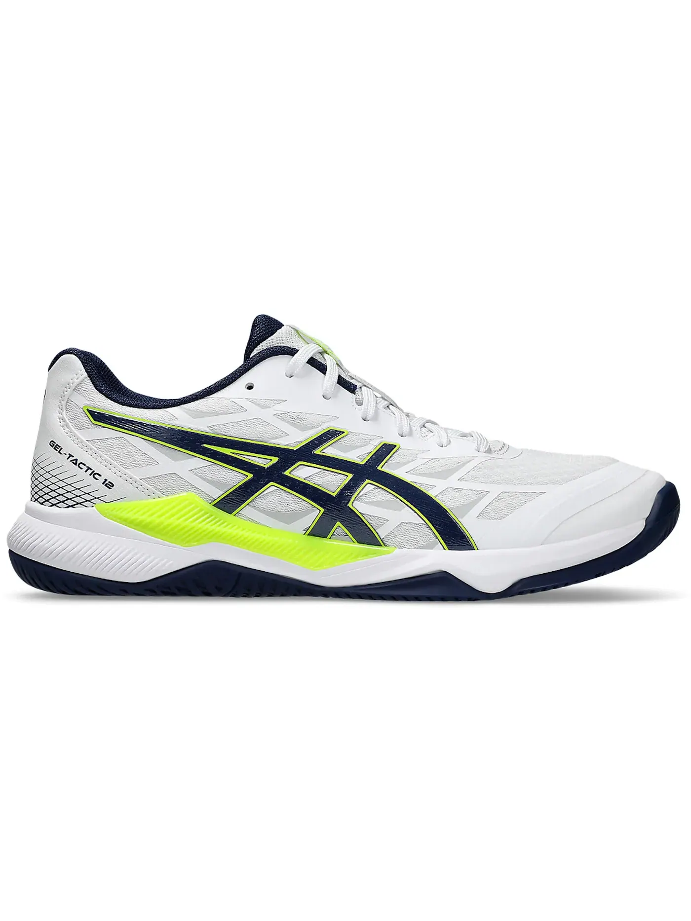 Мужские кроссовки для волейбола ASICS Gel-Tactic 12 — изображение 1 из 1, белый синий