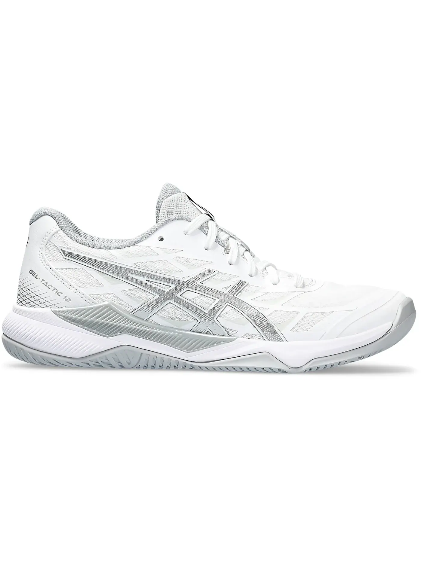 Женские кроссовки для бега ASICS Gel-Tactic 12 — изображение 1 из 1, белый серебристый