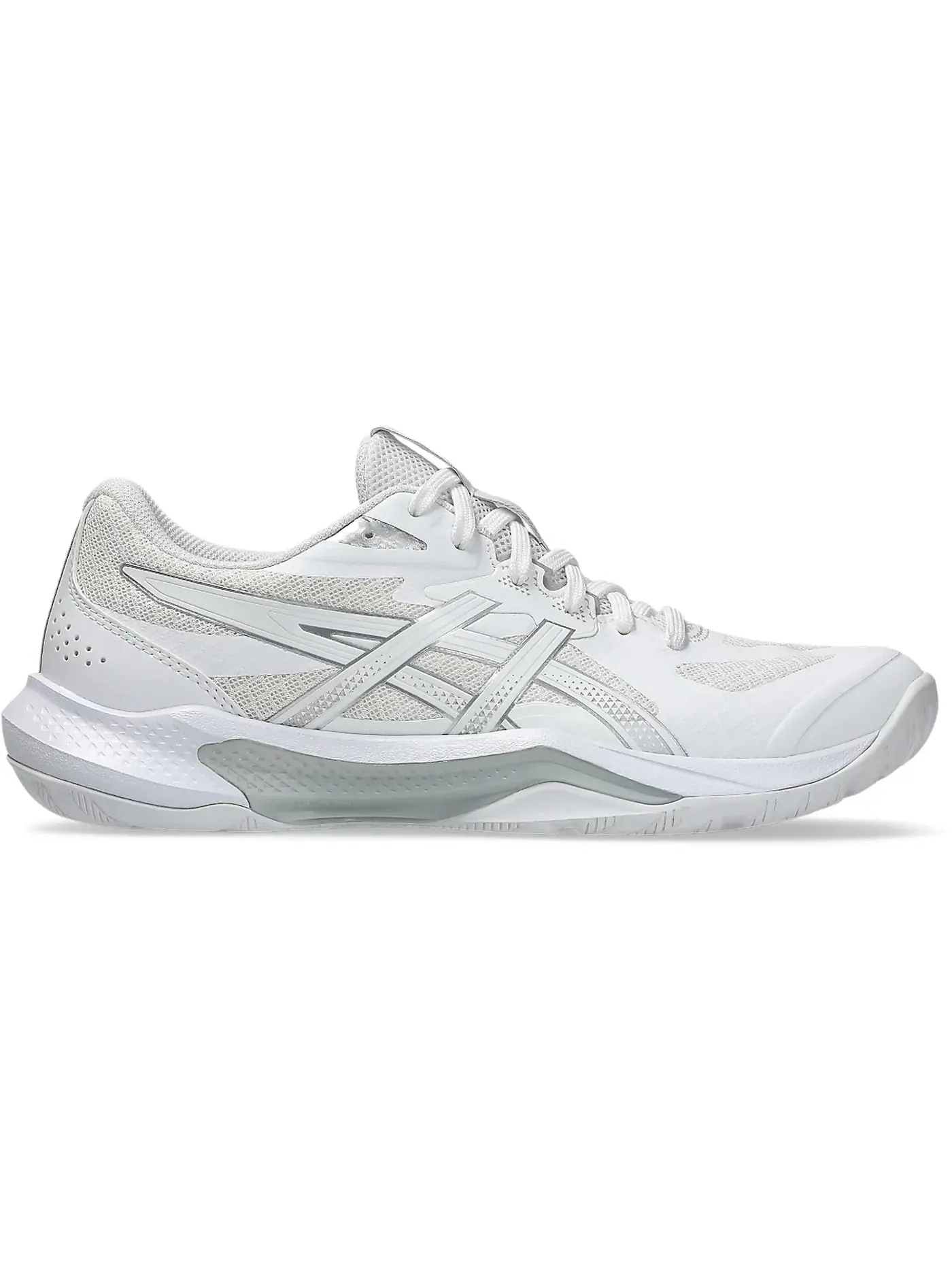 Женские кроссовки для волейбола ASICS Gel-Tactic 13 — изображение 1 из 1, белый/серебристый