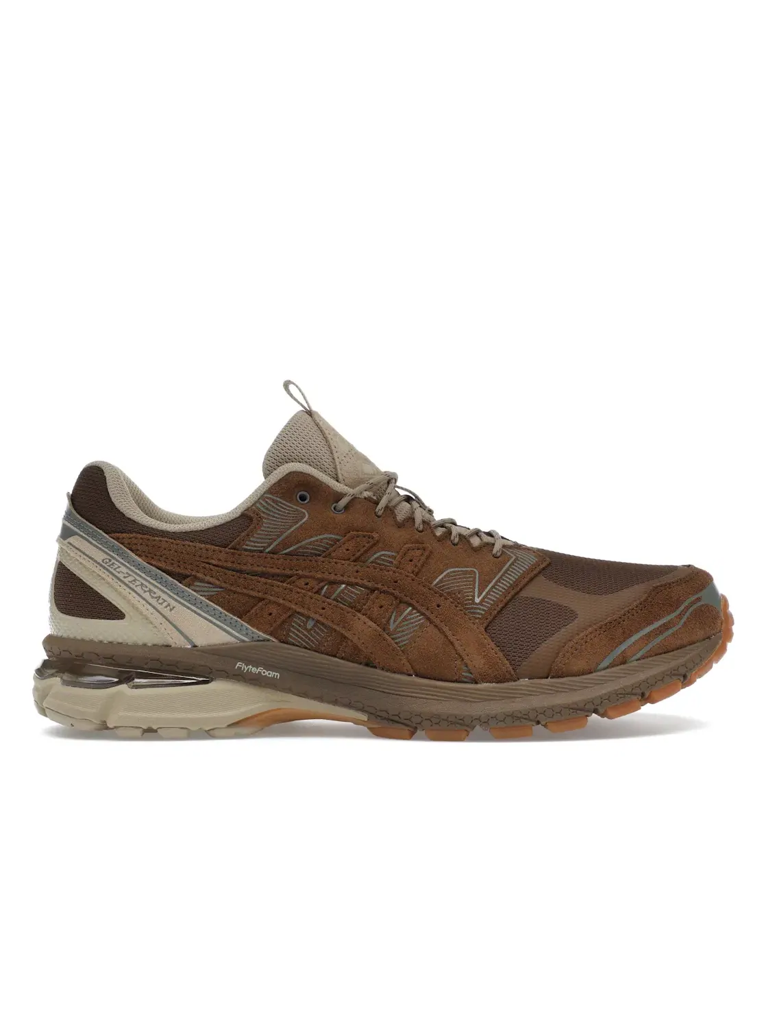 Мужские кроссовки с мембраной Gore-Tex ASICS Gel-Terrain Gore-Tex nonnative — изображение 1 из 4, коричневый бежевый